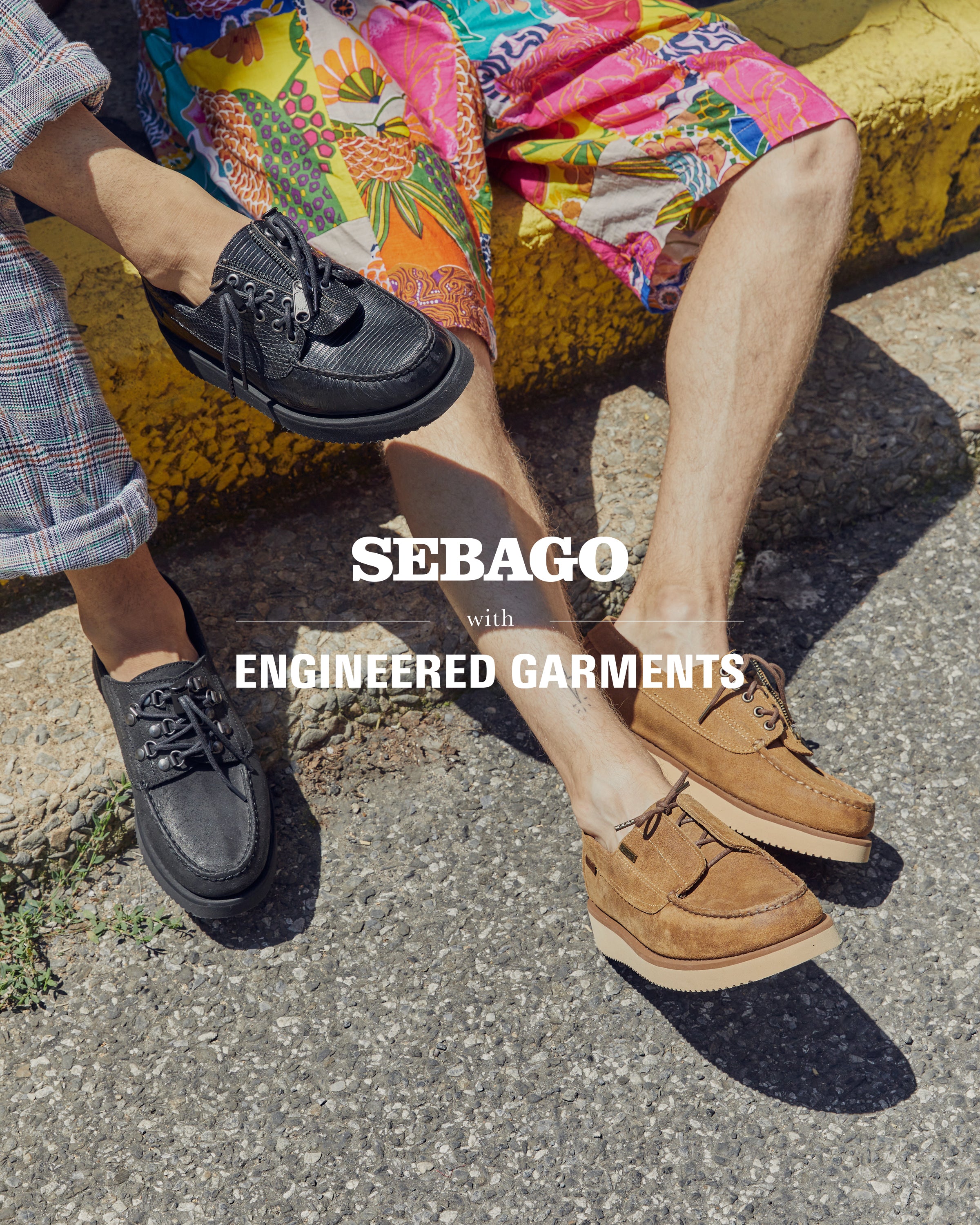 ENGINEERED GARMENTS × SEBAGO ZIPPERDECK Engineered Garments
