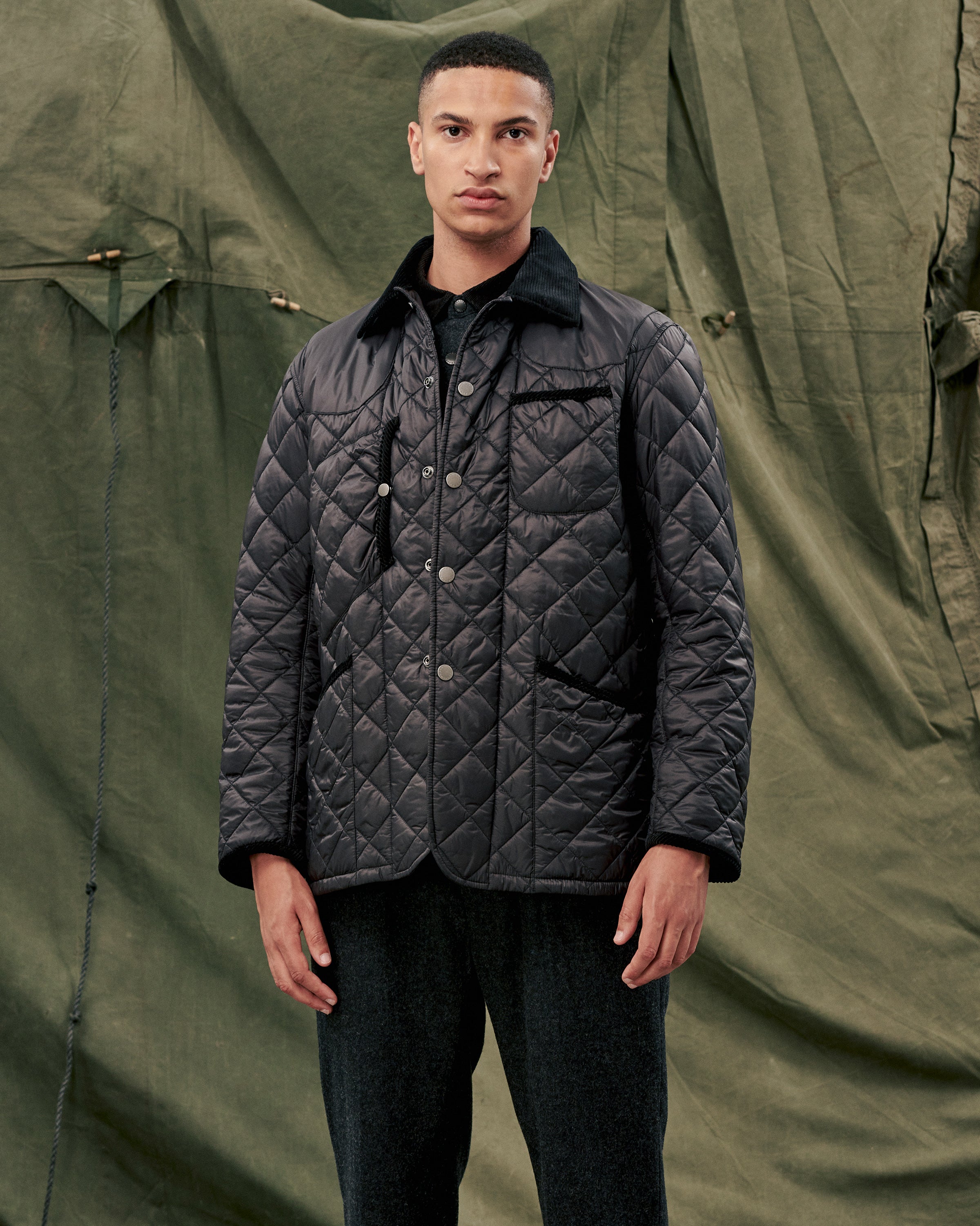 新品】EG×Barbour JANKEES QUILT ジャンキースキルトL 【公式通販】