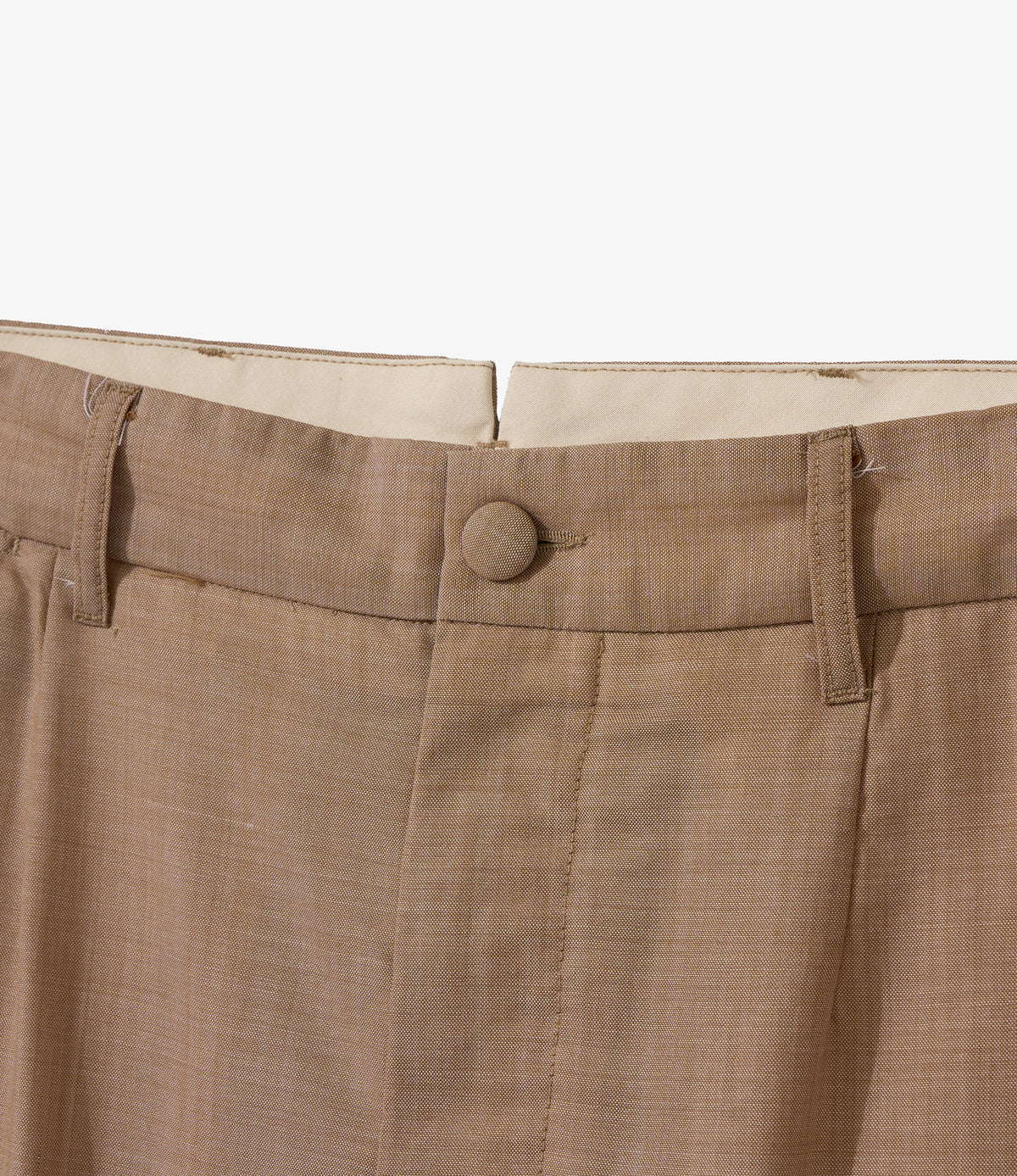 Andover Pant for NNY + Blue in Green - Khaki Tropical Wool 