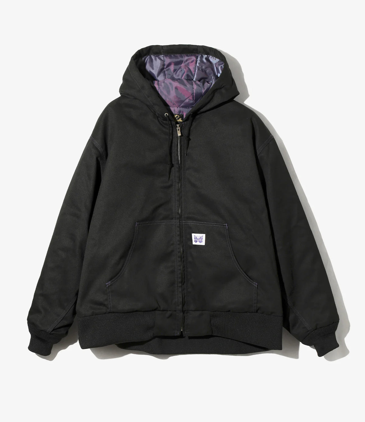 Needles - Nepenthes Special Zip Work Hoody - Black - PE/C Twill