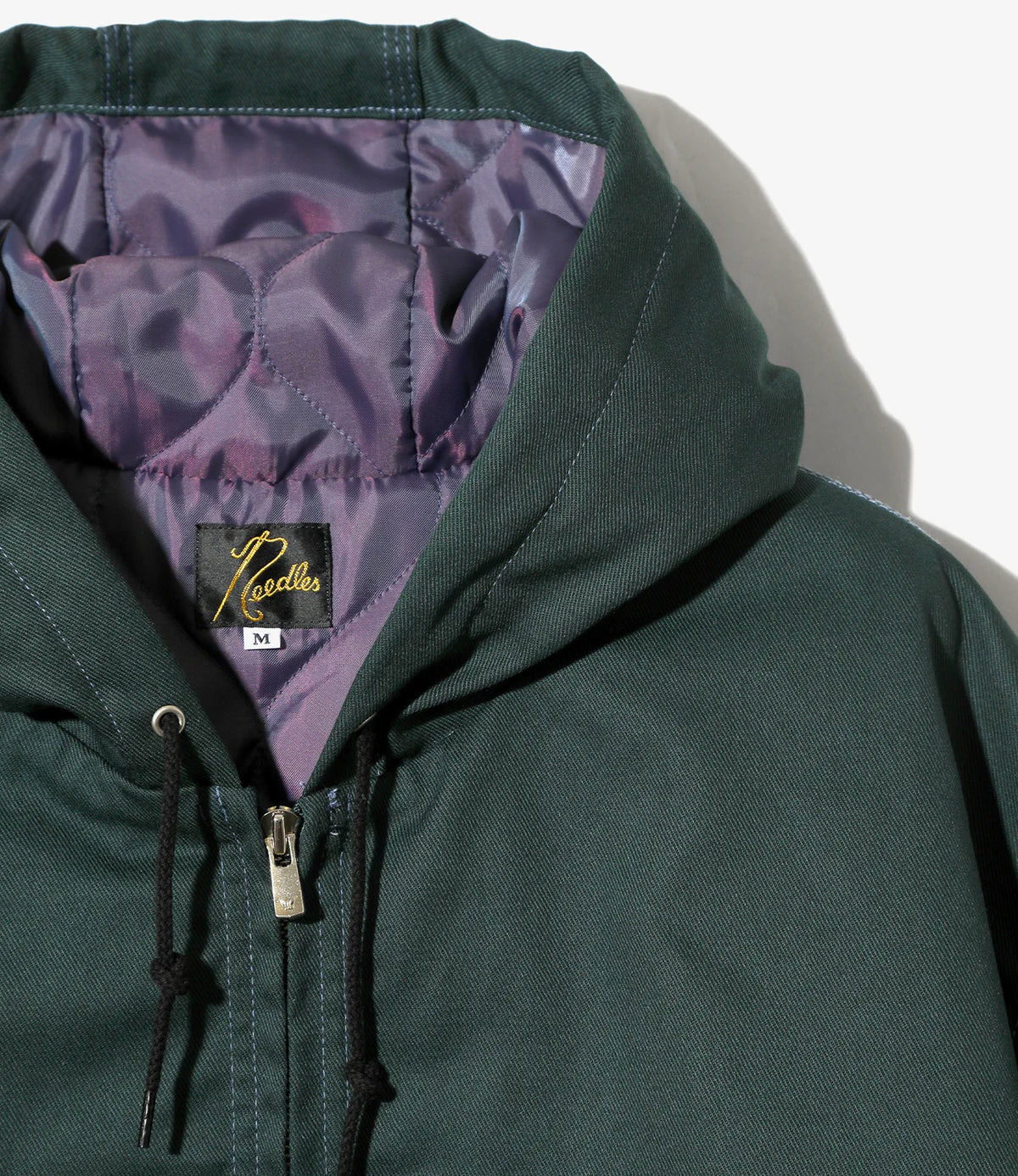 Needles - Nepenthes Special Zip Work Hoody - Green - PE/C Twill