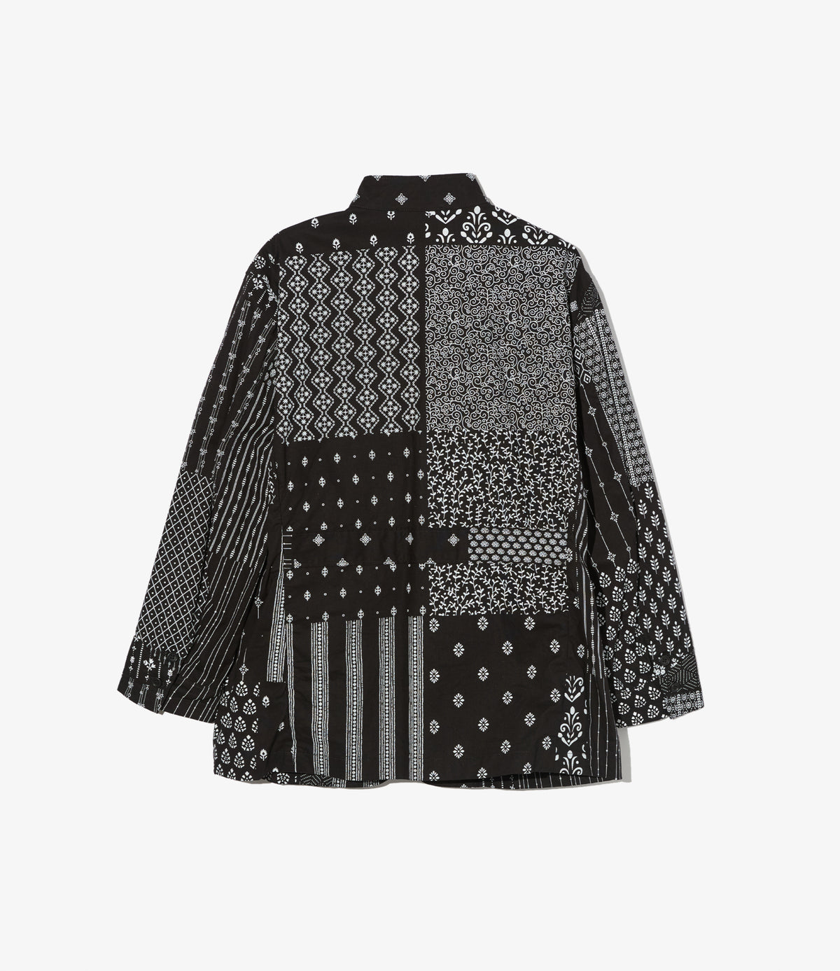 Engineered Garments - AN Jacket - Black/White Cotton Patchwork 