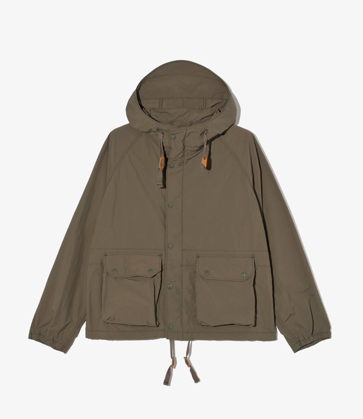 Engineered Garments - Lt. Parka - Olive Polyester Taslan 