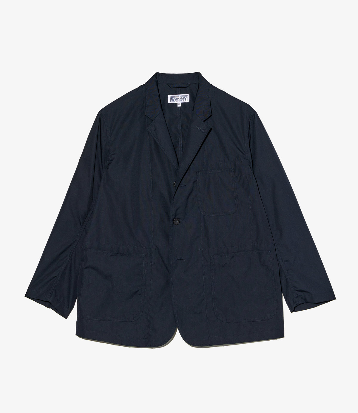 Engineered Garments Workaday - MED Blazer - Dk. Navy PC Poplin 