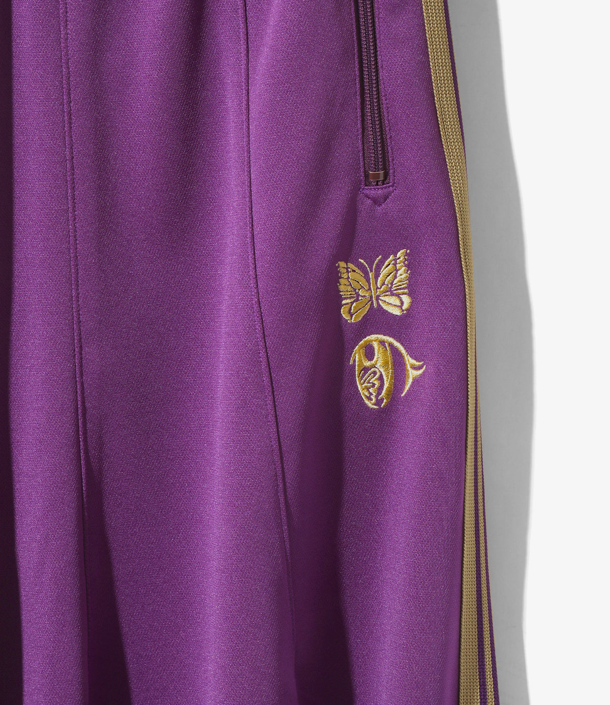 Needles x Kae Tanaka H.D. Track Pant - Purple - Poly Smooth 