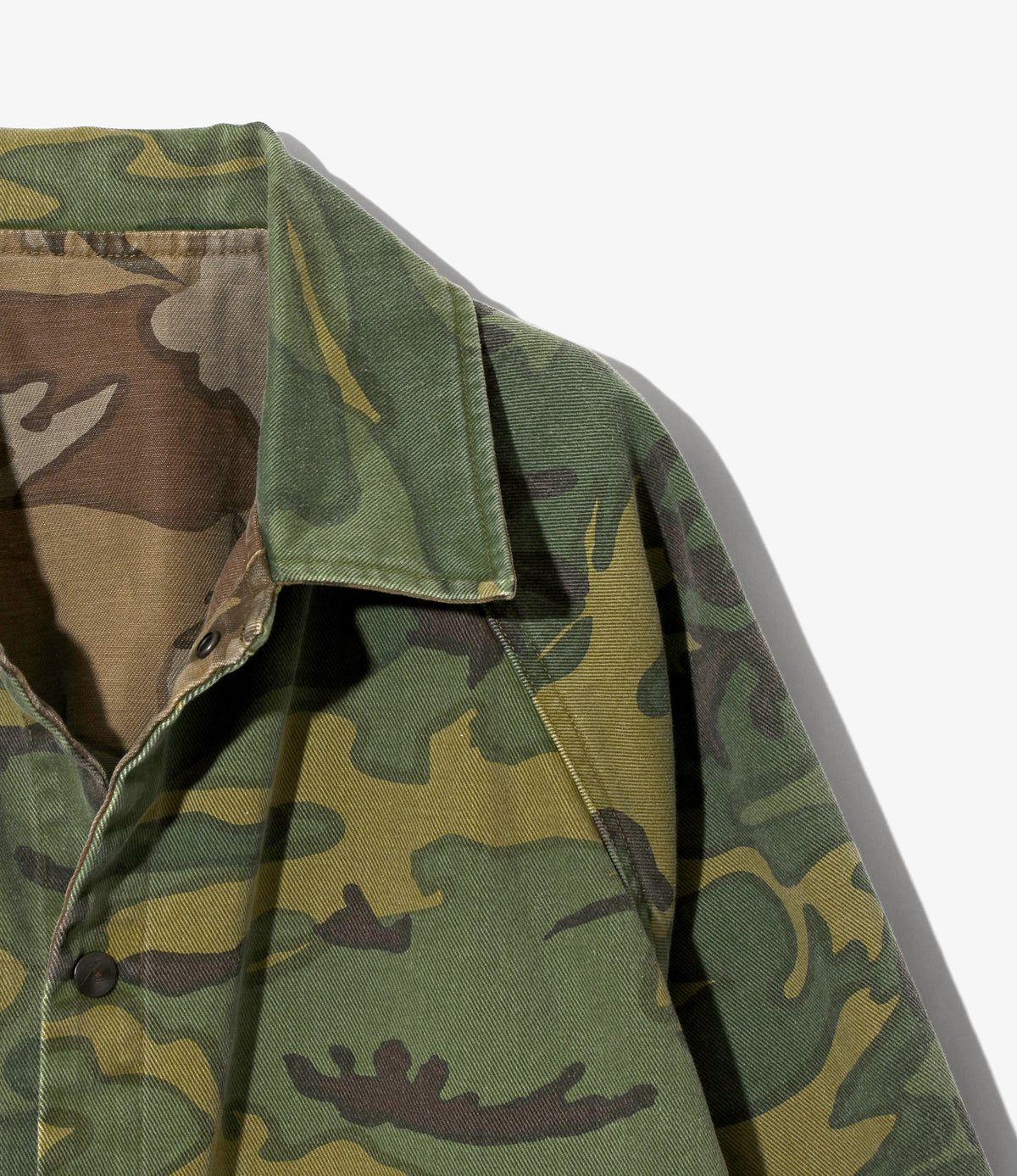 Needles - Reversible Coach Jacket - Camo - Camo Twill | Nepenthes 