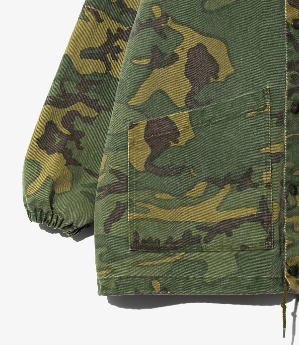Needles - Reversible Coach Jacket - Camo - Camo Twill | Nepenthes 