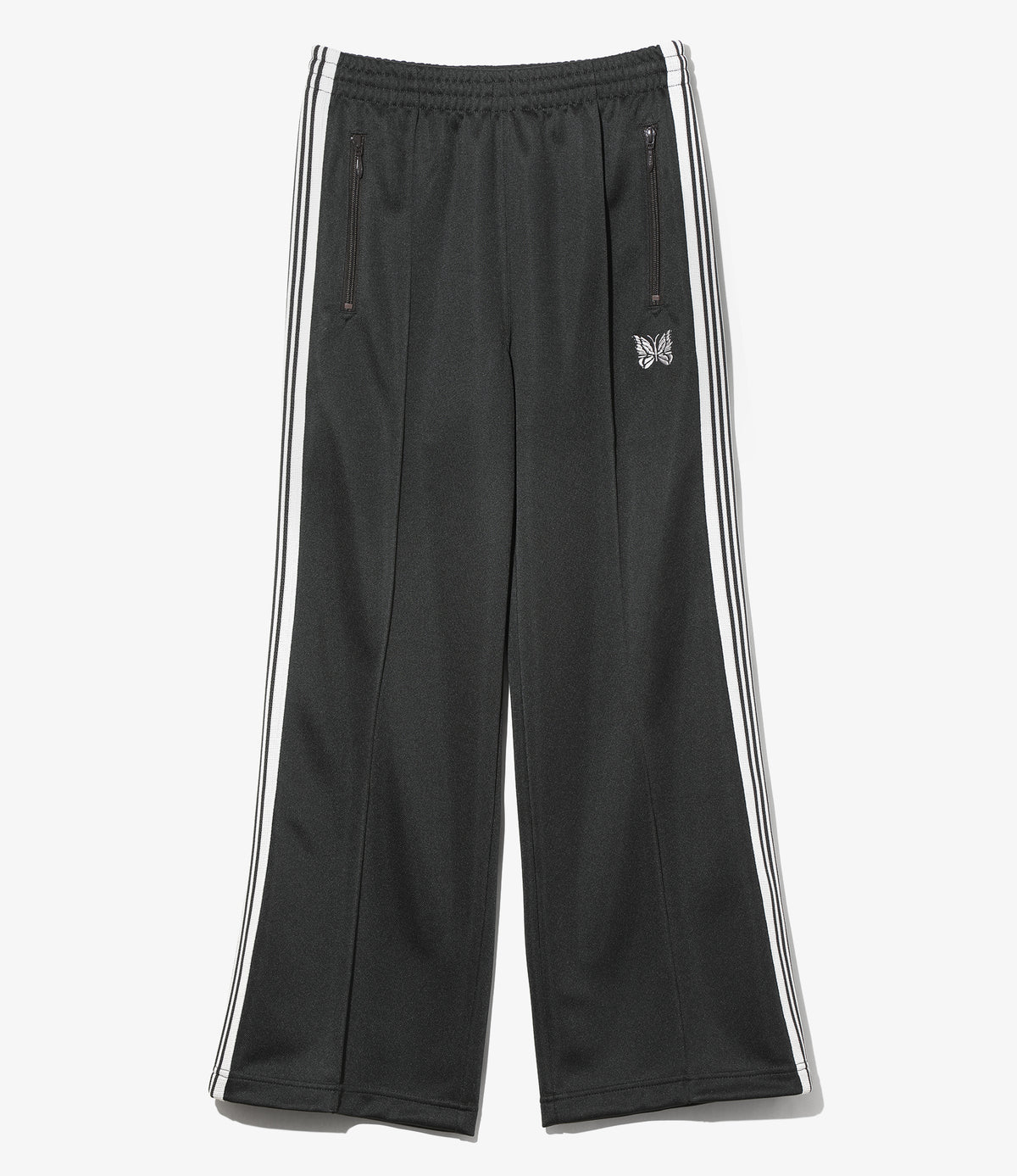 Needles - Buggy Track Pant - Charcoal - Poly Smooth | Nepenthes 