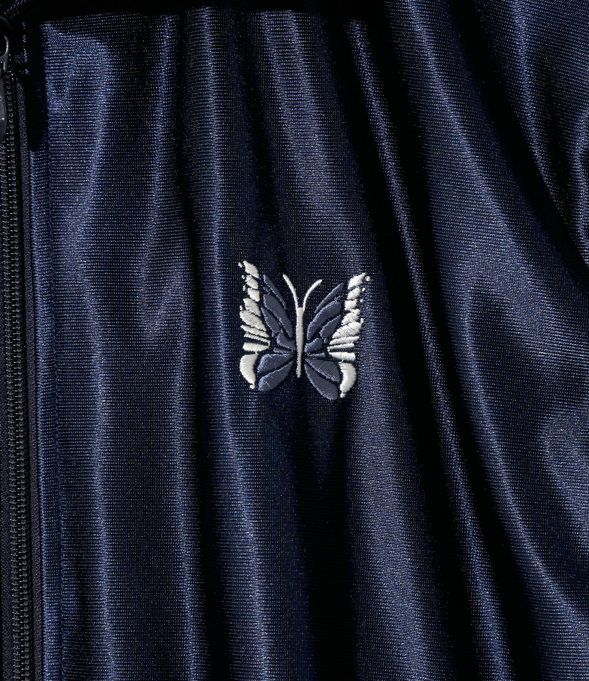 Needles - Track Jacket - Navy - Tricot Sateen | Nepenthes America
