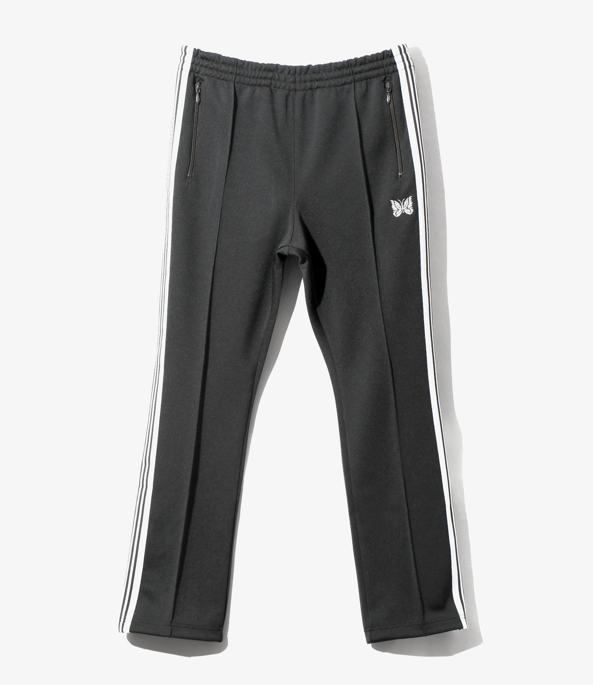 Needles - Narrow Track Pant - Charcoal - Poly Smooth | Nepenthes 