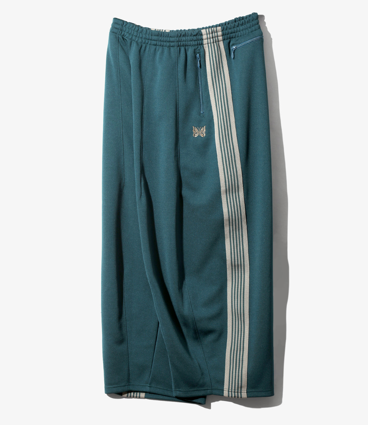 Needles - H.D. Track Pant - Green - Poly Smooth | Nepenthes America