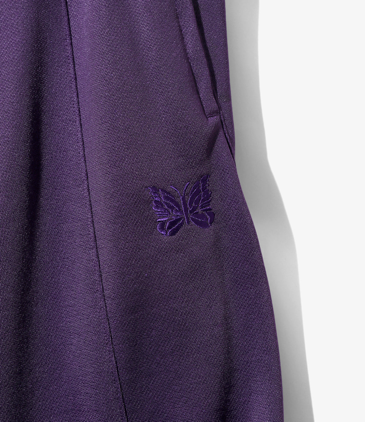 Needles - H.D. Sweat Pant - Purple - Bright Jersey | Nepenthes America