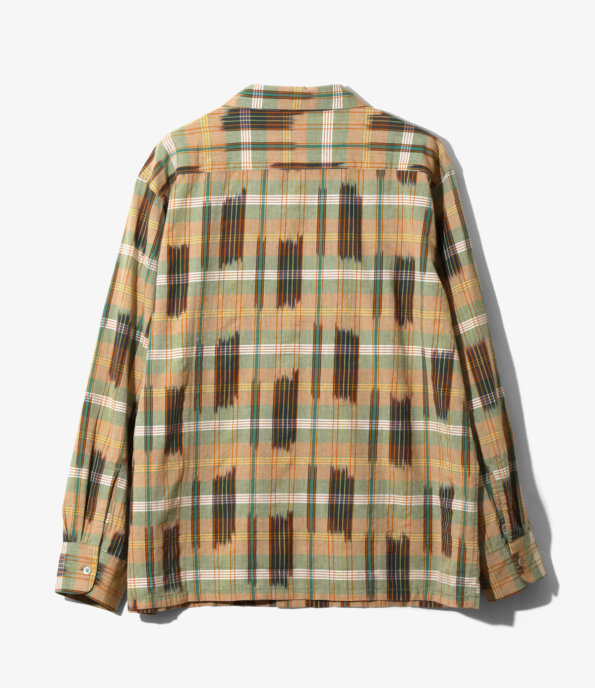 South2 West8 - 6 Pocket Shirt - Green - Madras Plaid | Nepenthes 