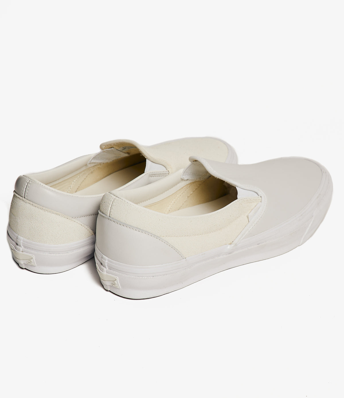 Engineered Garments x Vans - OTW Classic Slip-On 98 - Navy Leather 