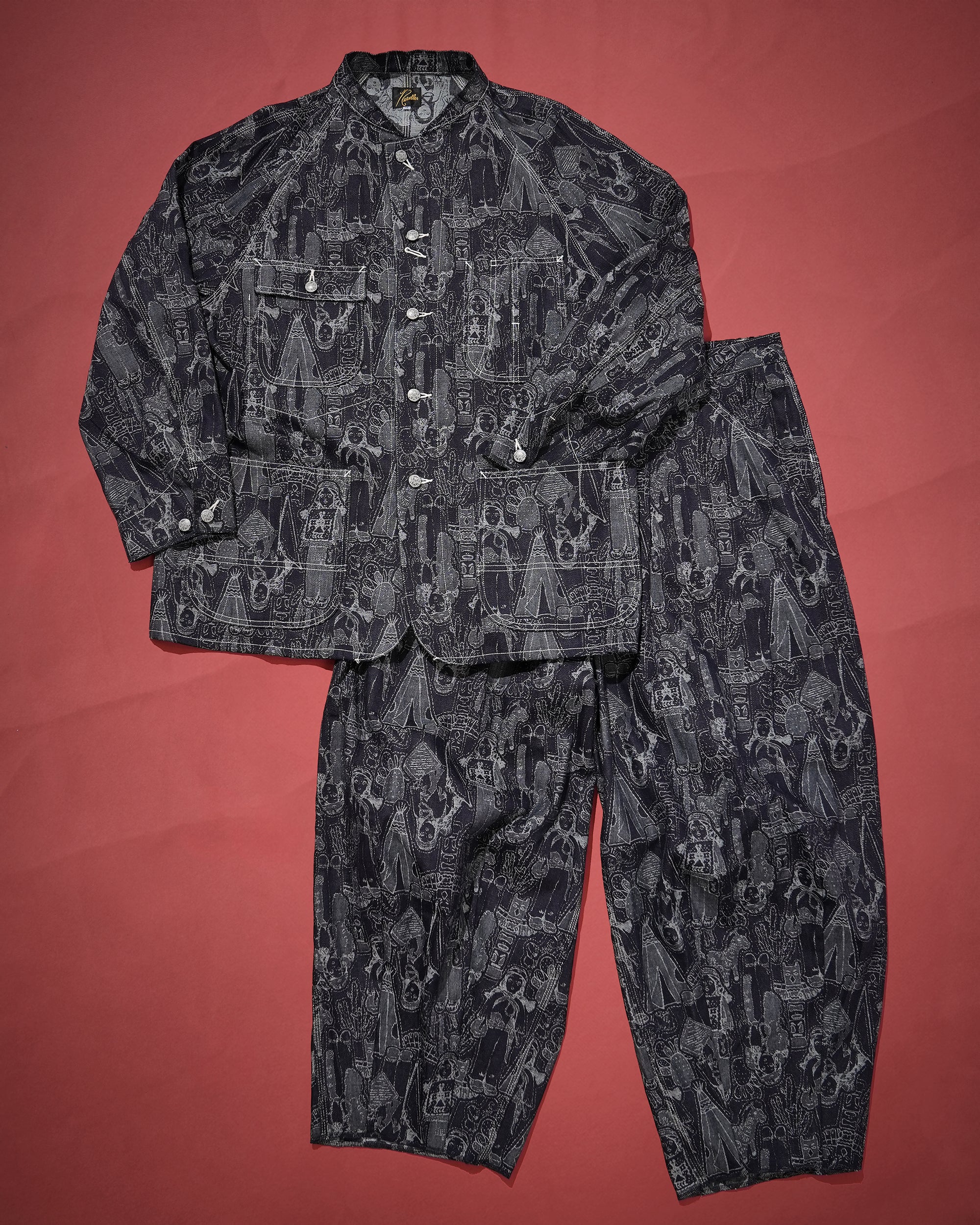 Needles SS24 Chore Coat & H.D. Pant - Lightweight Denim