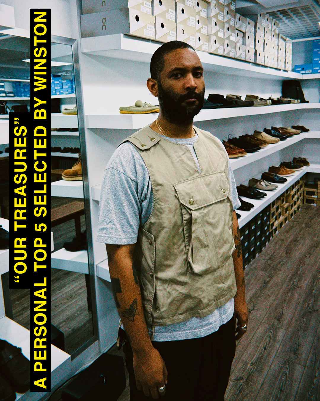 "Our Treasures" A personal top 5, Selected by Winston
