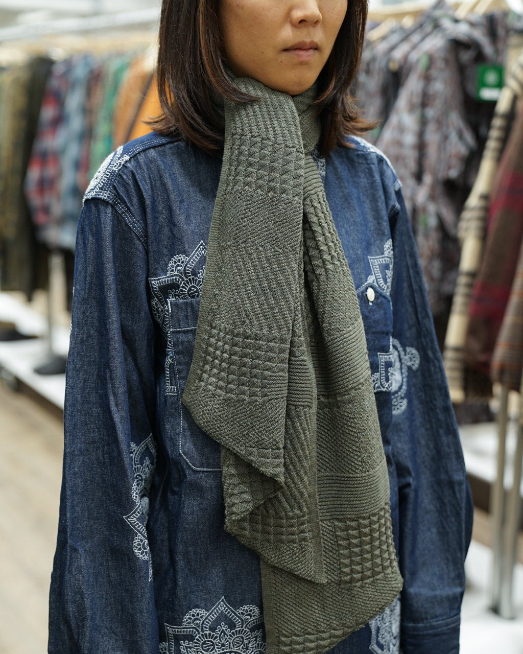 [IN STOCK] ENGINEERED GARMENTS KNIT SCARF