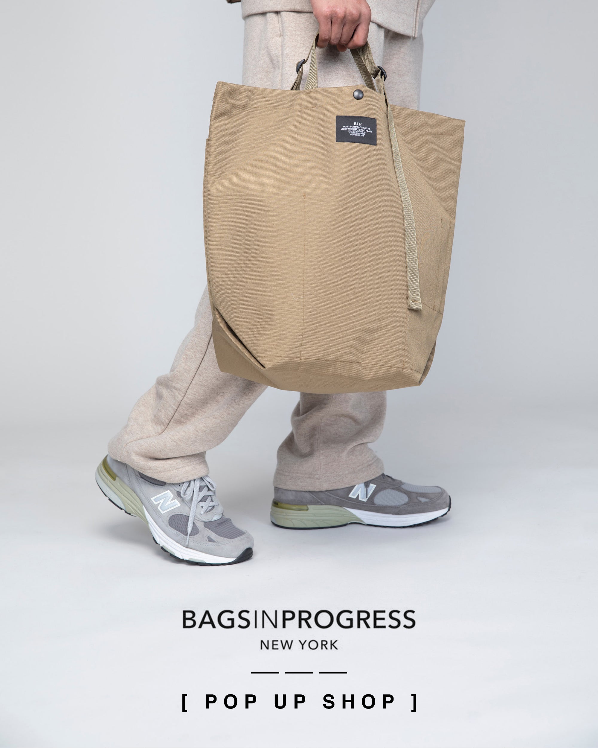 “BAGSINPROGRESS” POP-UP Shop at Nepenthes NY