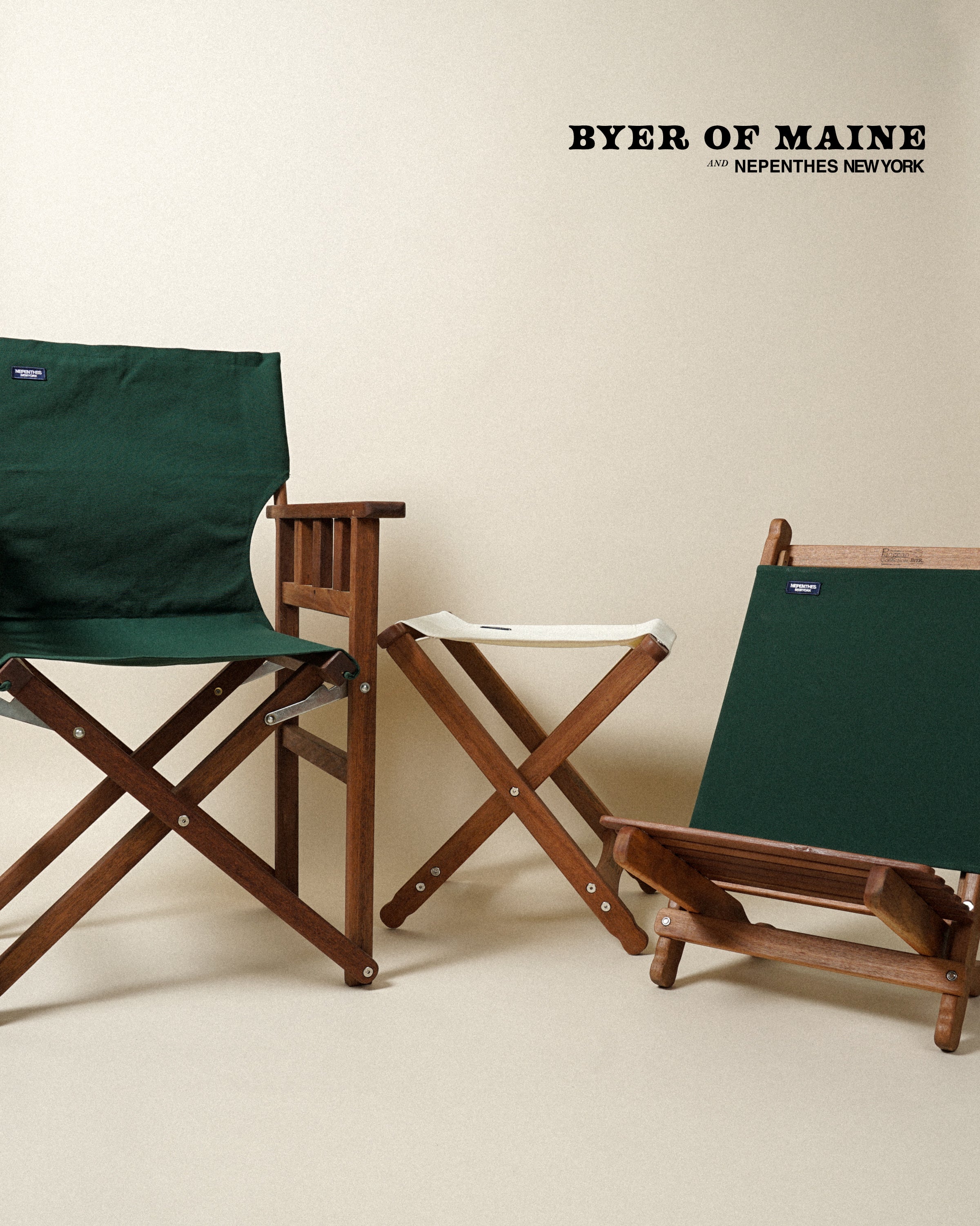 「SPECIAL RELEASE」NEPENTHES NEW YORK X BYER OF MAINE - RELEASING AUGUST 25TH