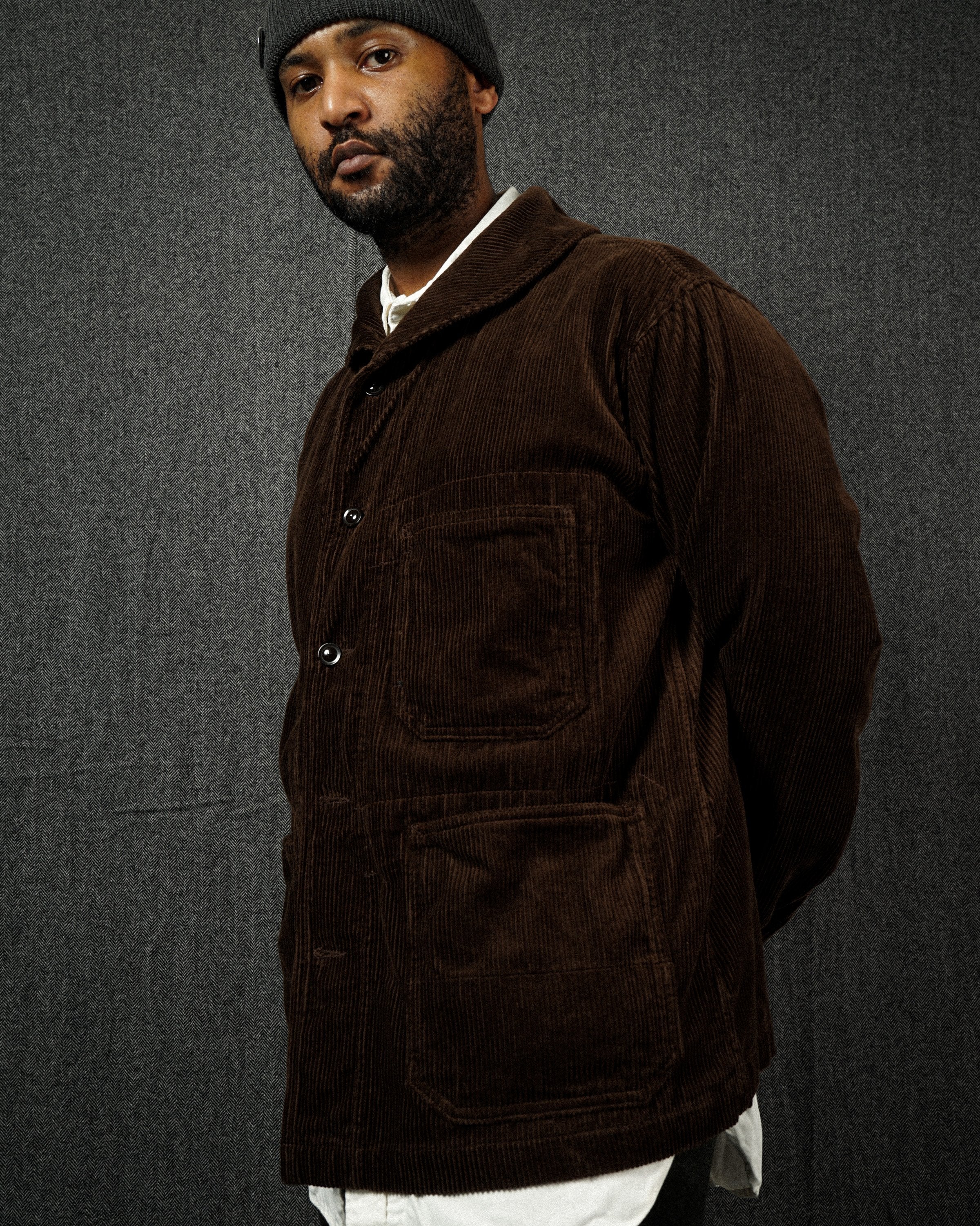 [DEEP DIVE] SHAWL COLLAR COVER JACKET