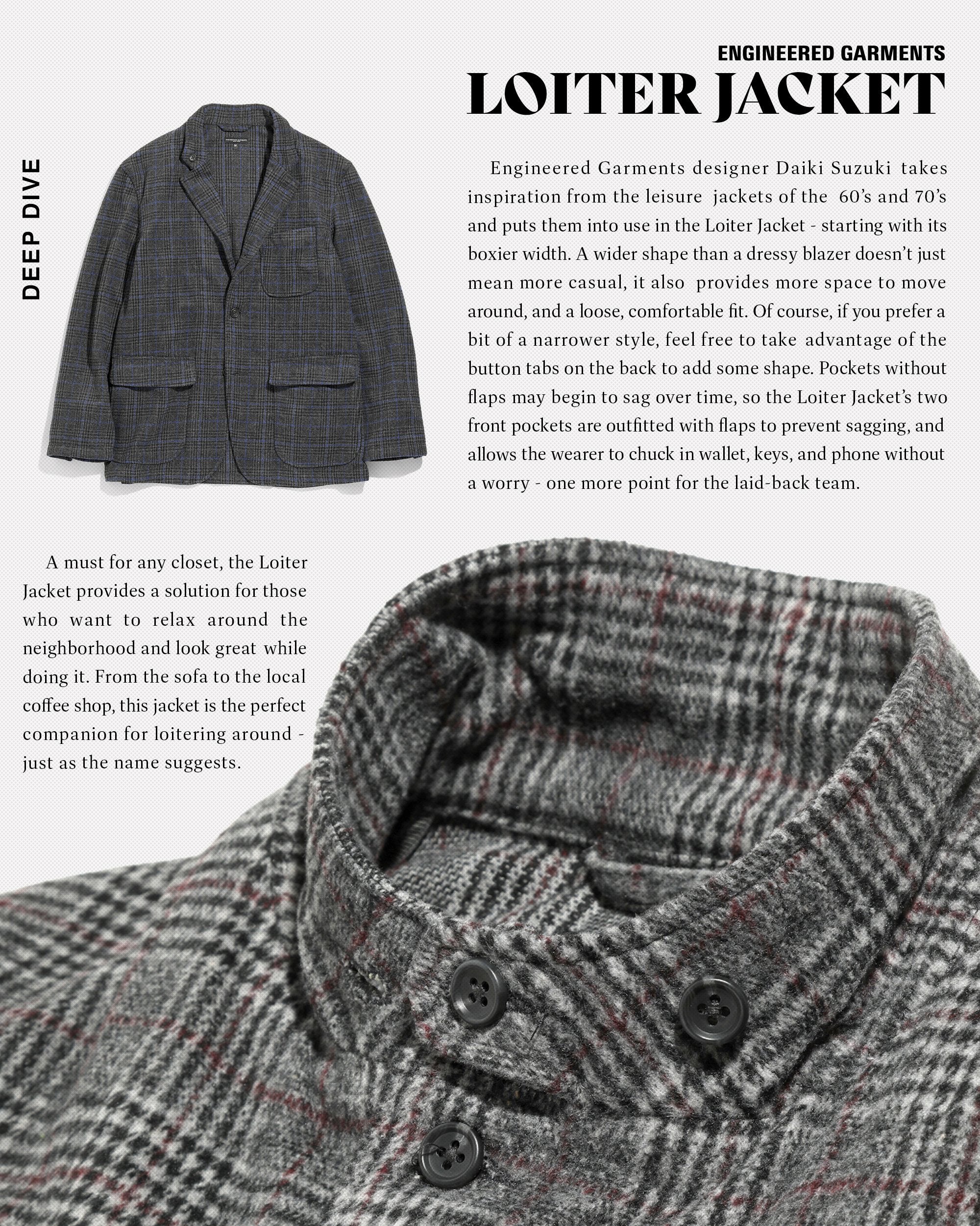 [DEEP DIVE] LOITER JACKET
