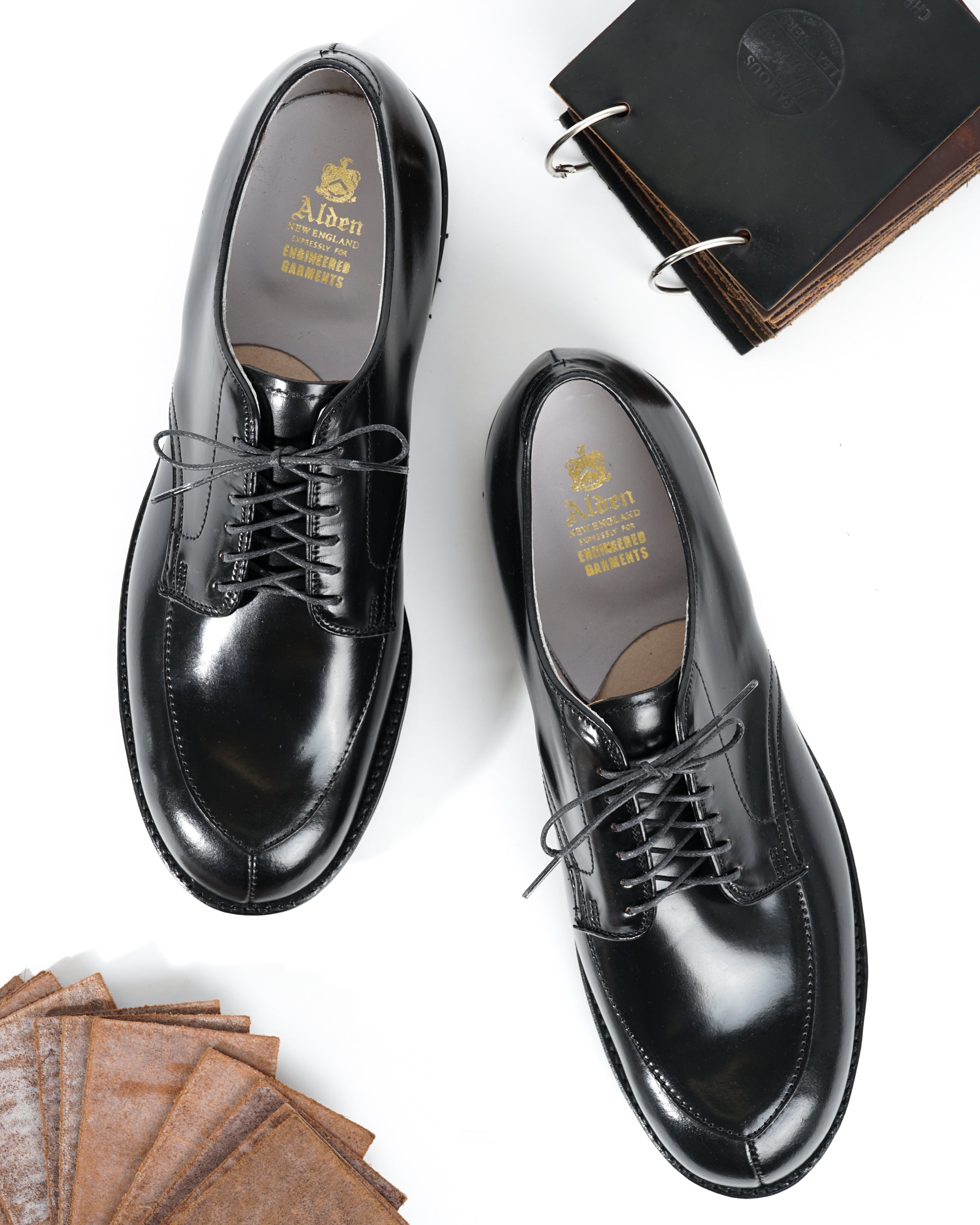 [PRESS RELEASE] Engineered Garments x Alden Special Order Algonquin V-Tip Blucher, Black Shell Cordovan - RELEASING MARCH 29TH