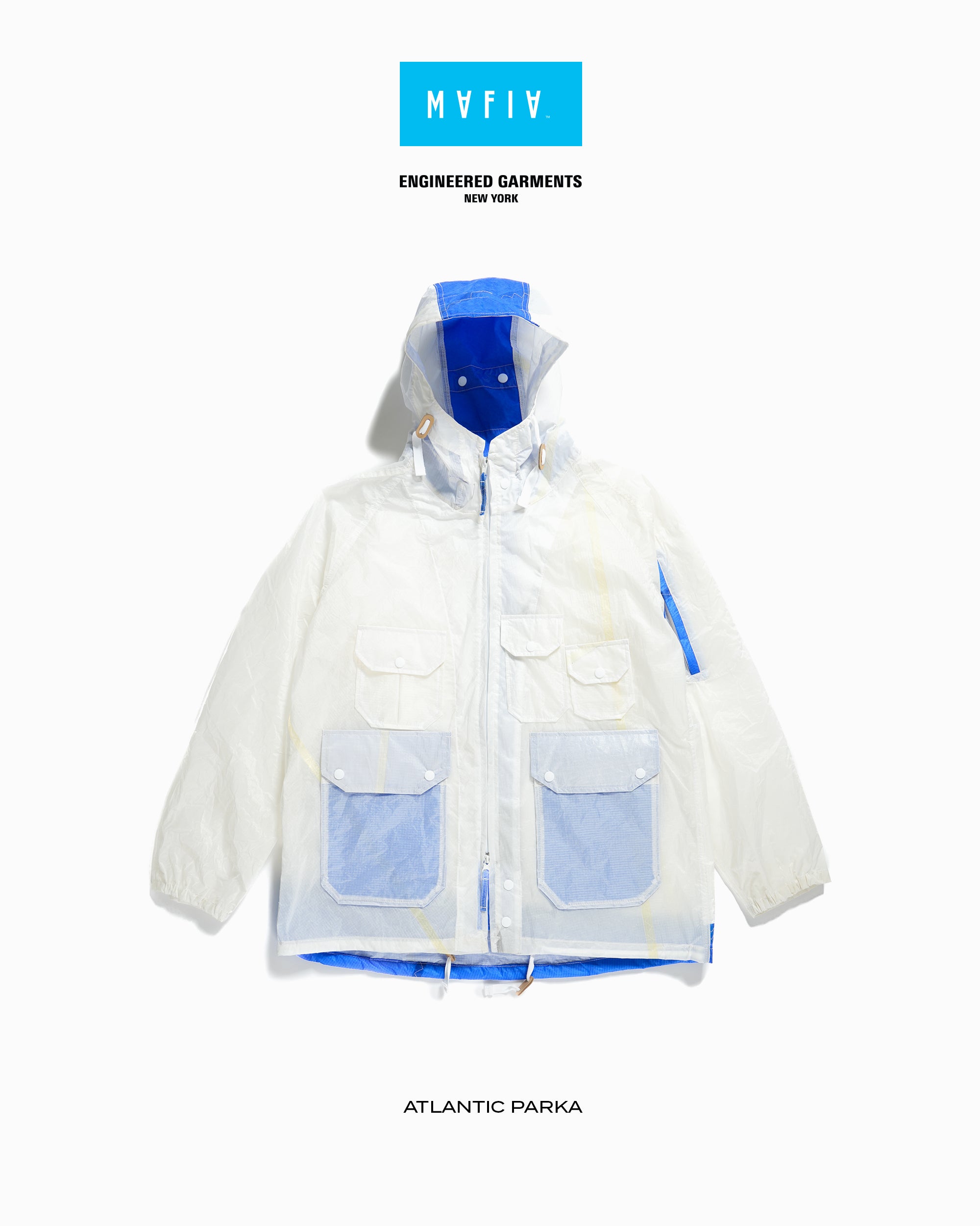 Engineered Garments x Mafia Bags - Atlantic Parka - Releasing 05.27.23