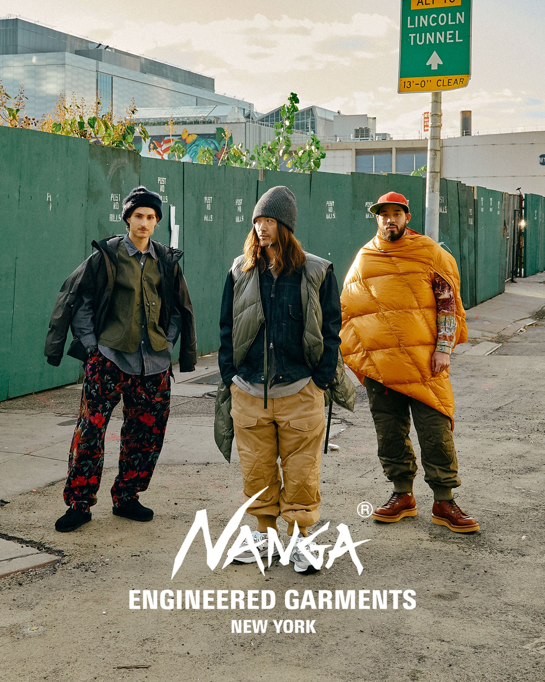 Engineered Garments x Nanga 2023