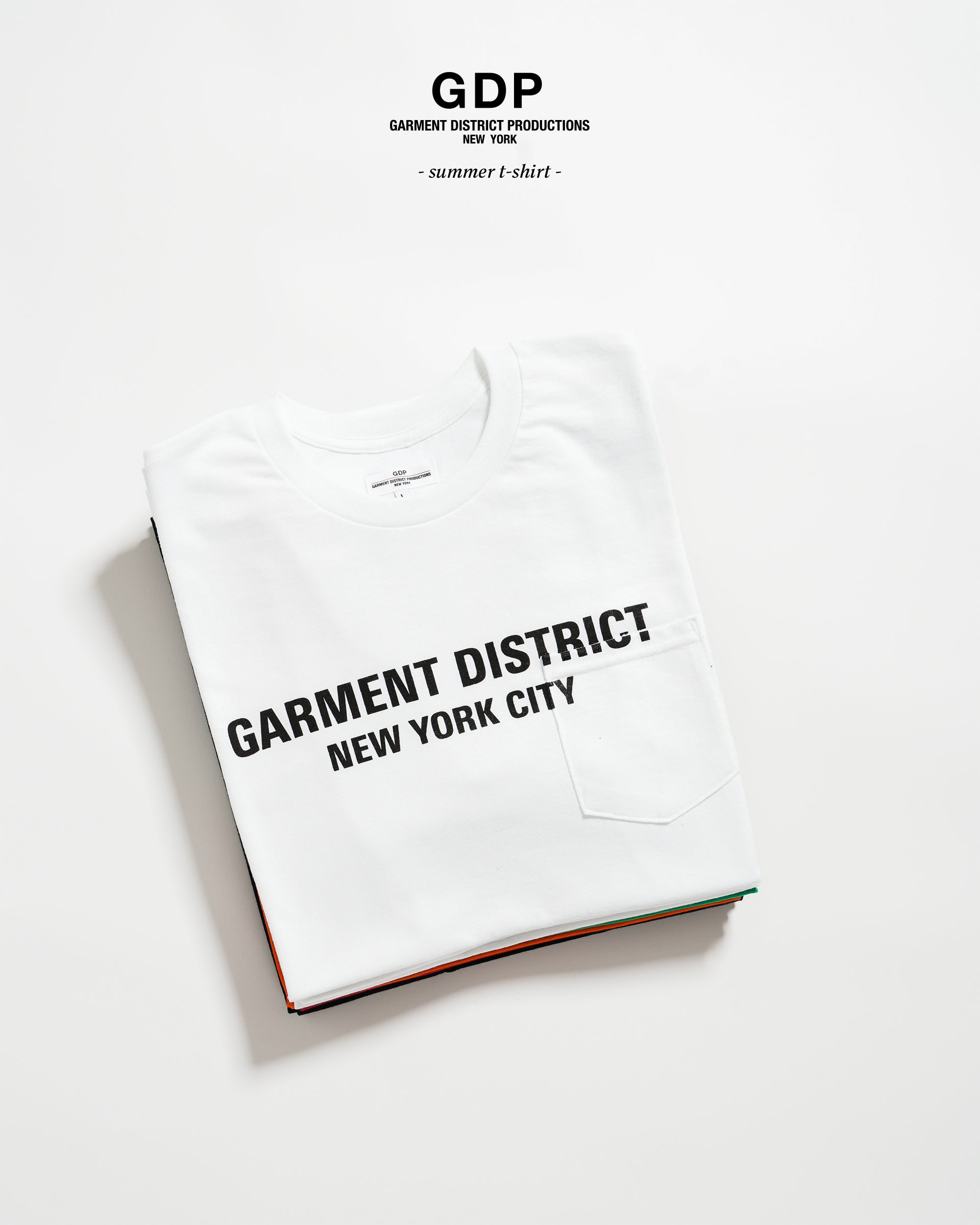 GARMENTS DISTRICT PRODUCTIONS (GDP) - SUMMER TEES - Releasing 08.13.22