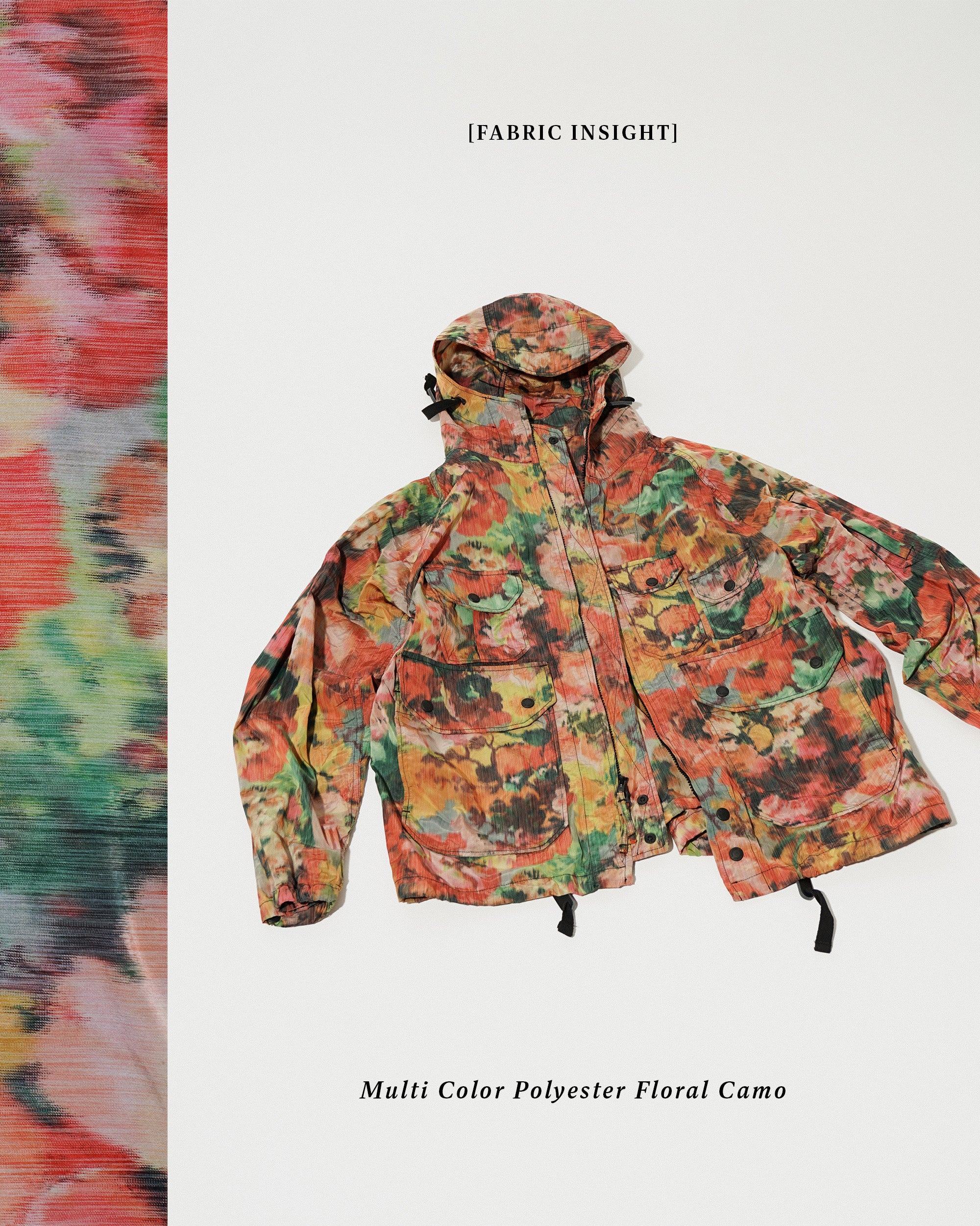 [FABRIC INSIGHT] Multi Color Polyester Floral Camo