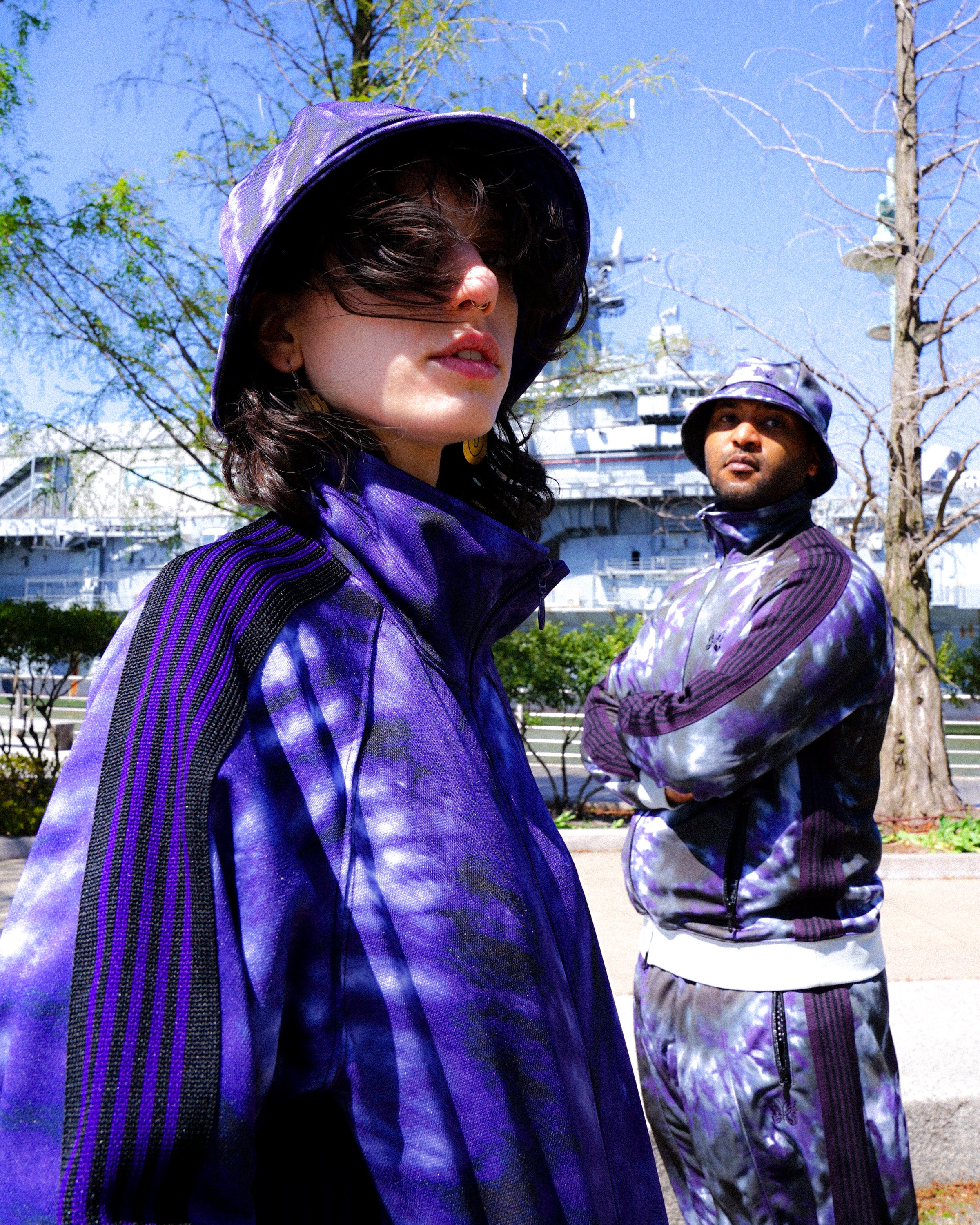[SPECIAL RELEASE] PRINTED TIE-DYE TRACK JACKET & PANT - Exclusively for Nepenthes