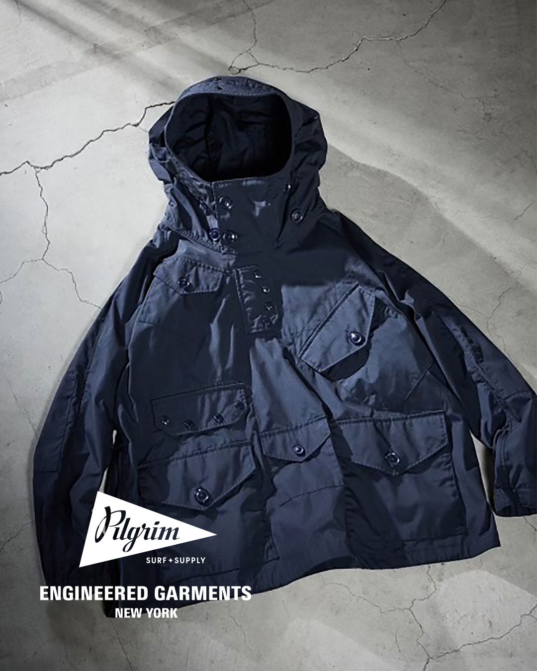 Engineered Garments x Pilgrim Surf Supply - RN Smock