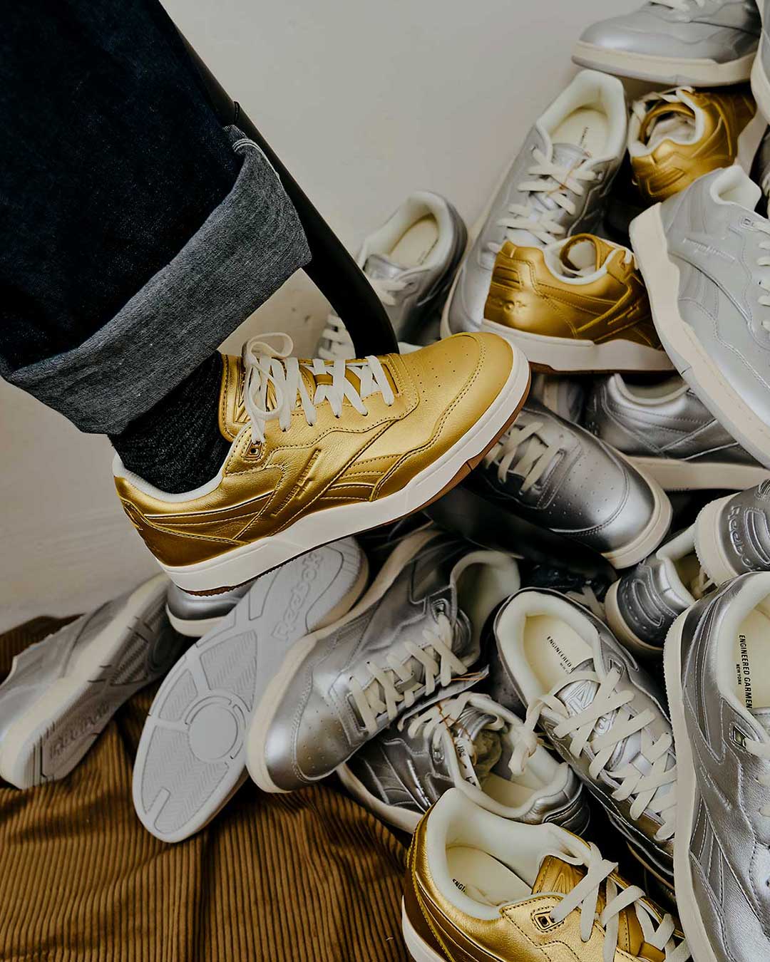 Engineered Garments x Reebok BB4000 II Collection
