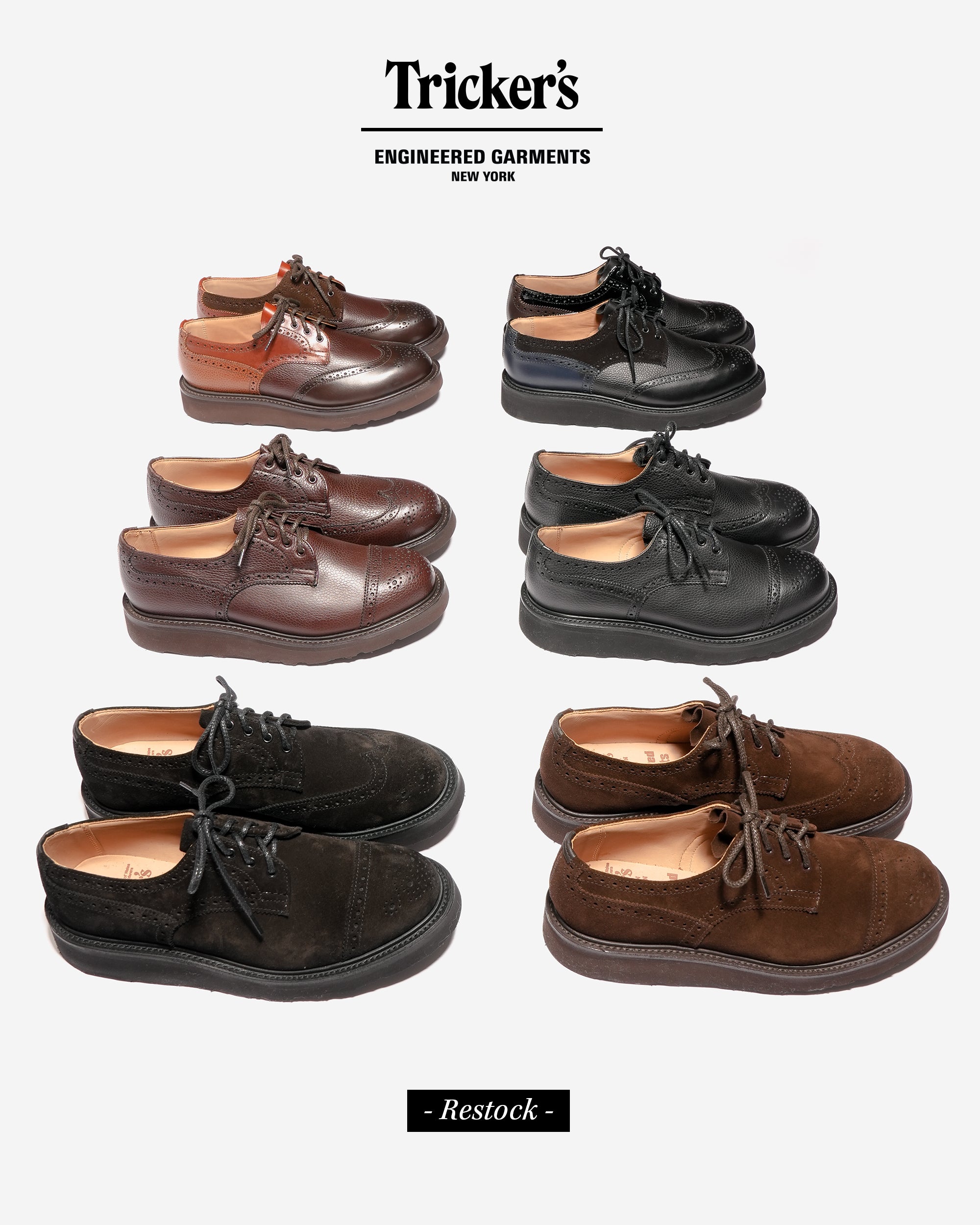 [RESTOCK] ENGINEERED GARMENTS X TRICKER'S