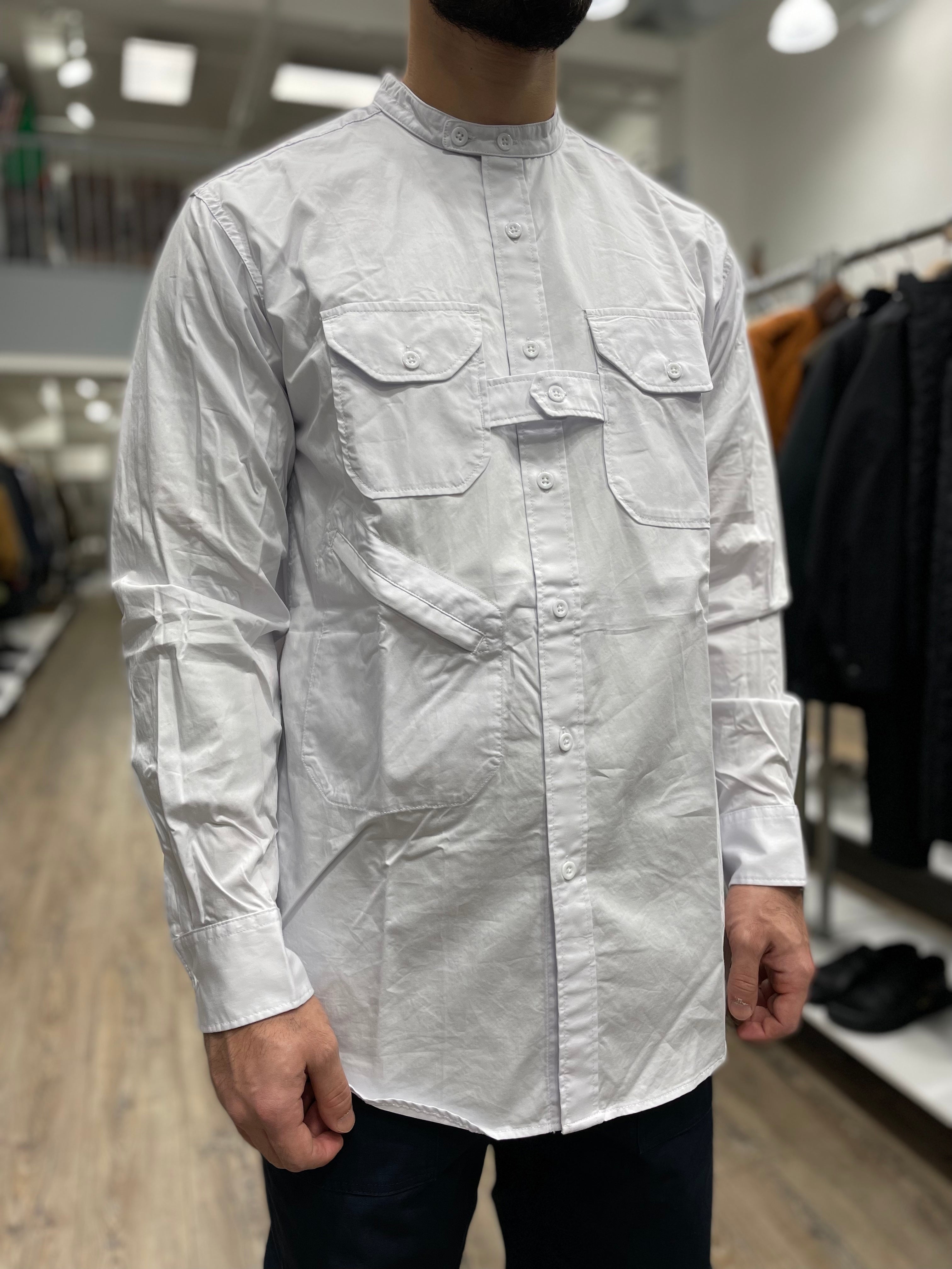 [DEEP DIVE] BANDED COLLAR SHIRT