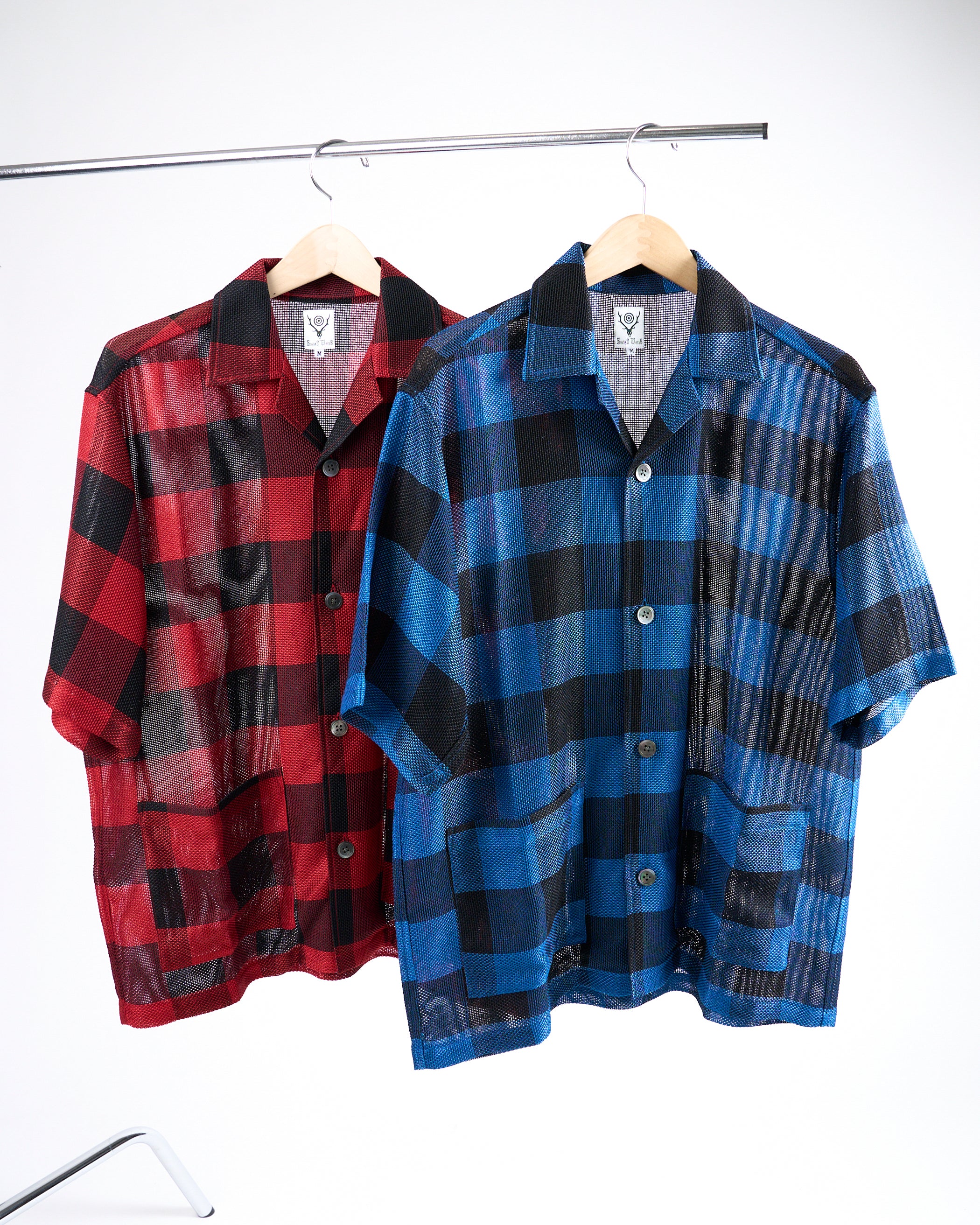 South2 West8 SS24 String V-Neck and Cabana Shirt