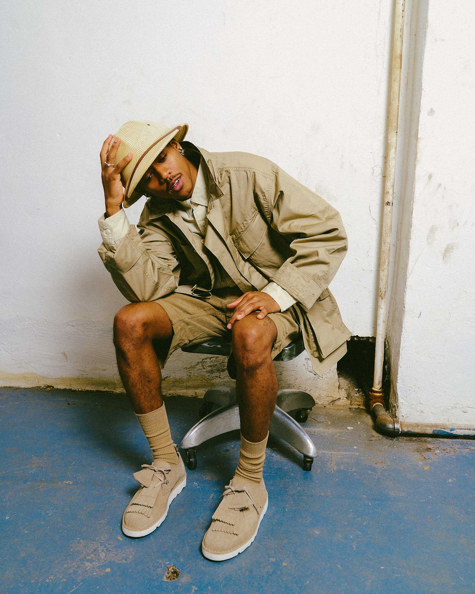 Engineered Garments X Clark's - Desert Khan EG - SS24