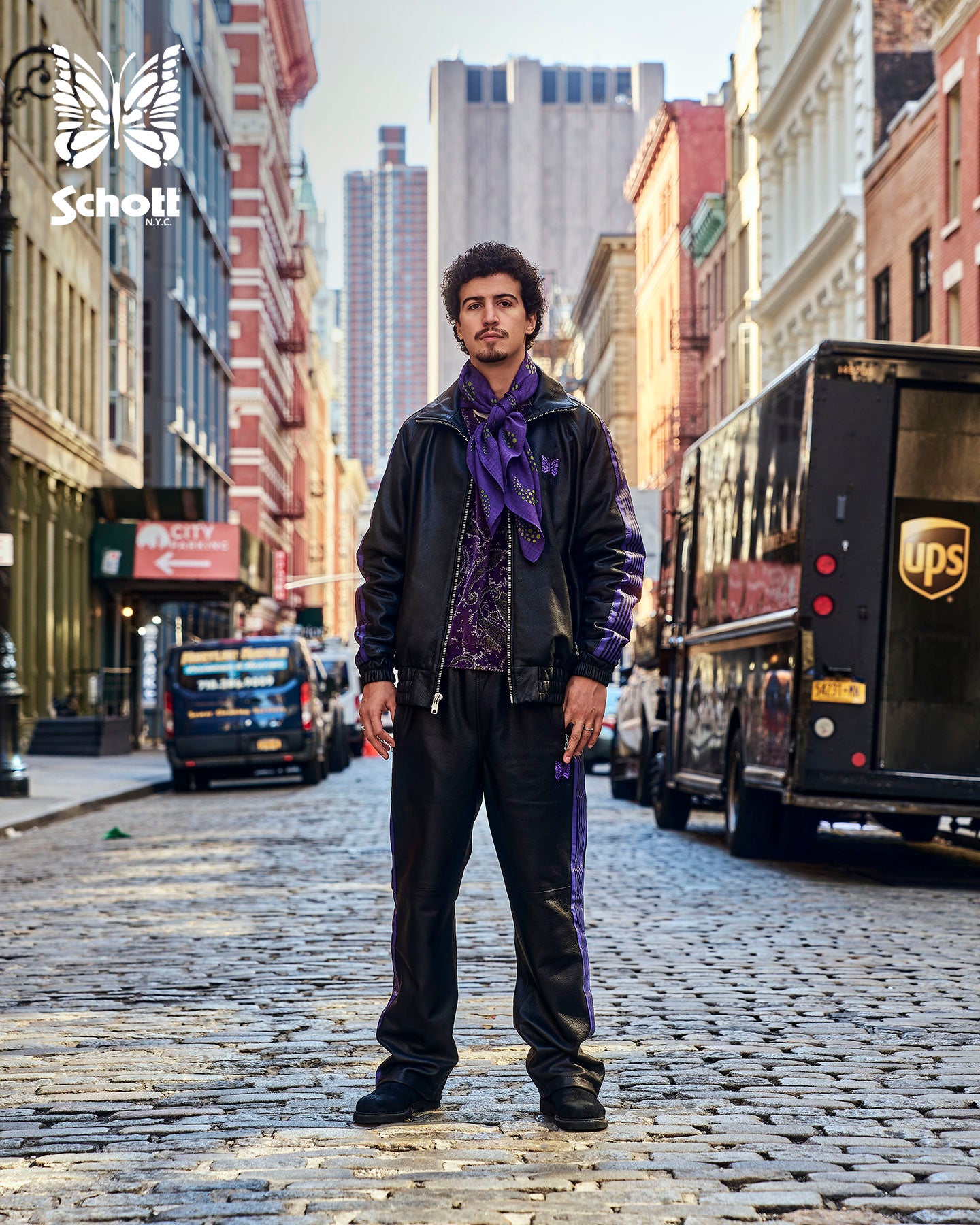 Needles x Schott NYC