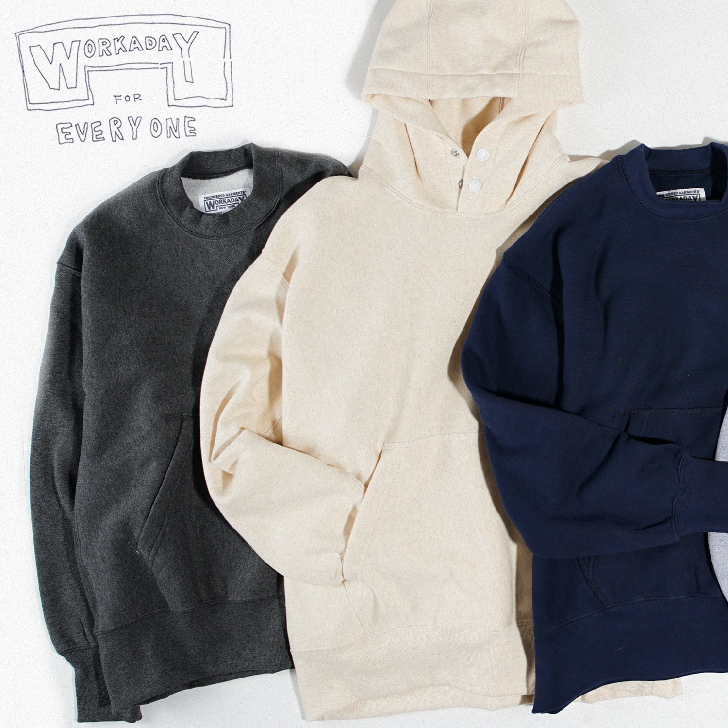 [IN STOCK] EG WORKADAY UTILITY HOODY/SWEAT SHIRT & SWEAT PANT