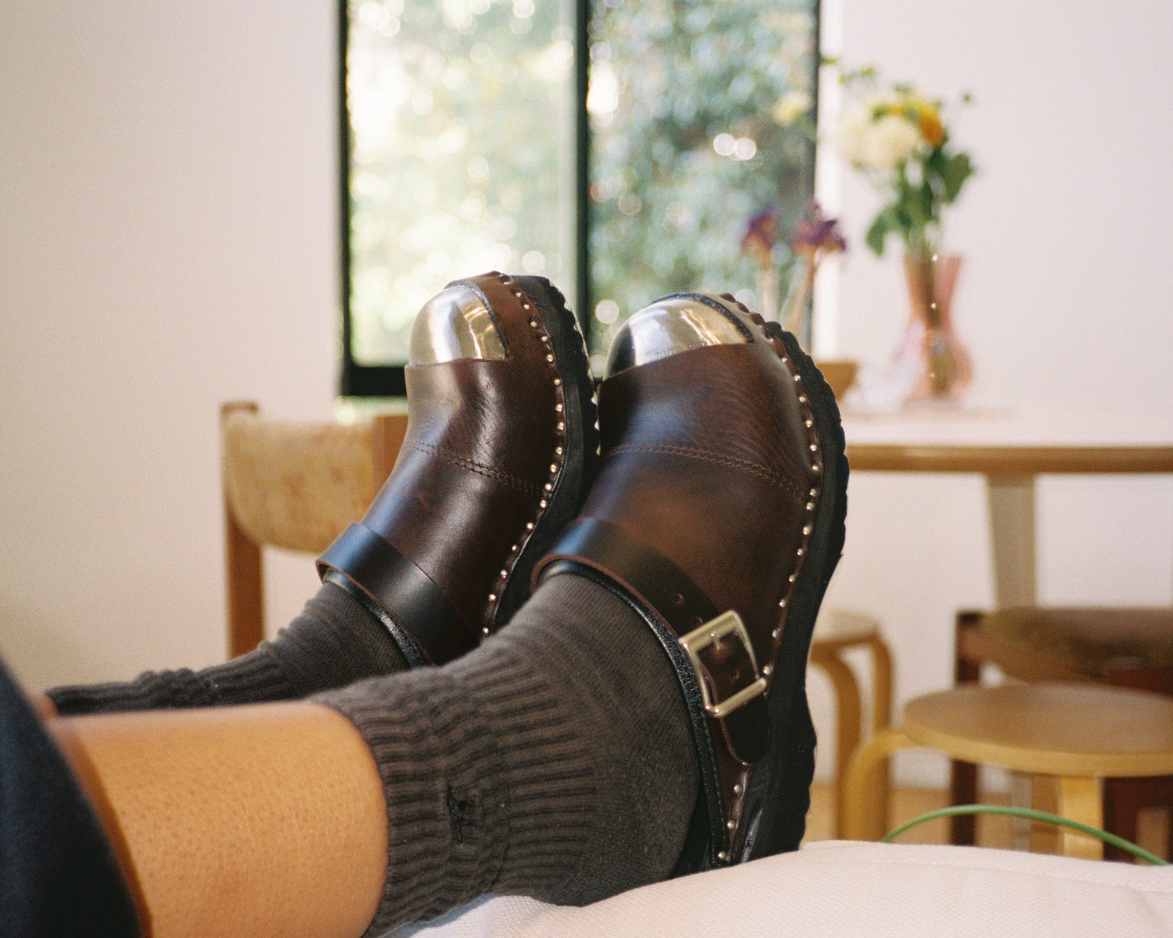 Steel Toe Clogs - Needles for Troentorp, exclusively for Nepenthes Los Angeles.