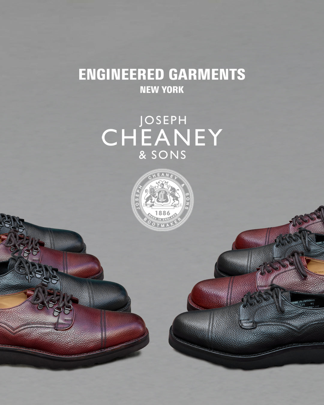 Engineered Garments x Cheaney - Cairngorm