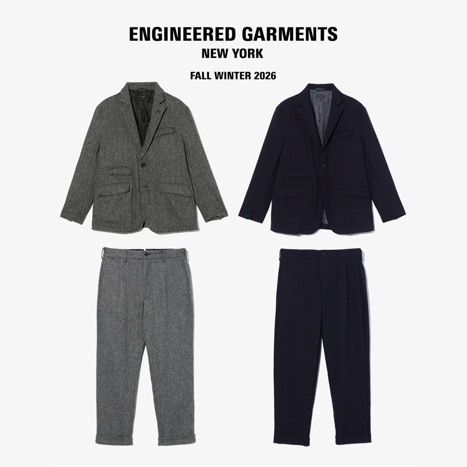 Engineered Garments Andover Setup FW26