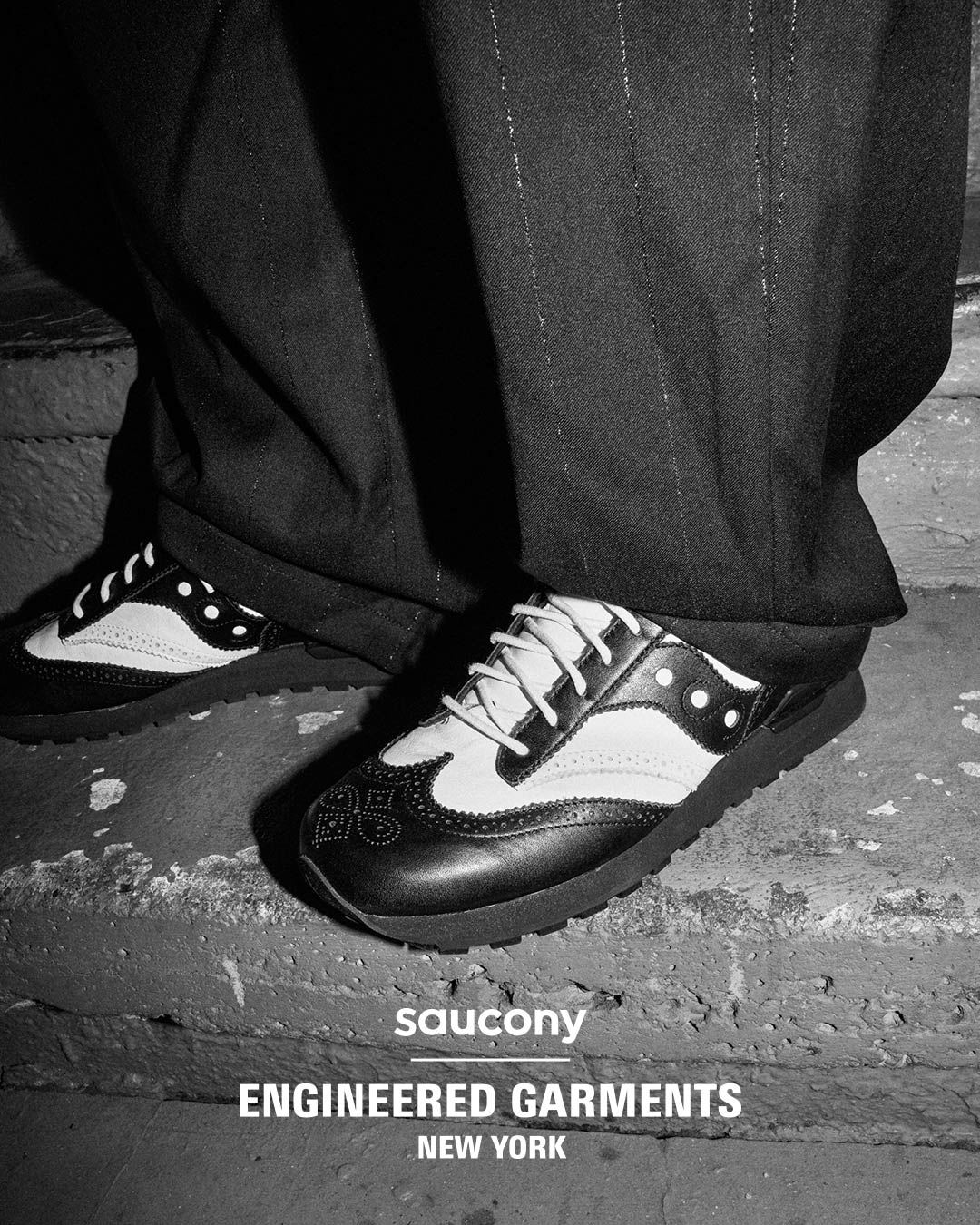 Engineered Garments x Saucony Shadow Original Wingtip