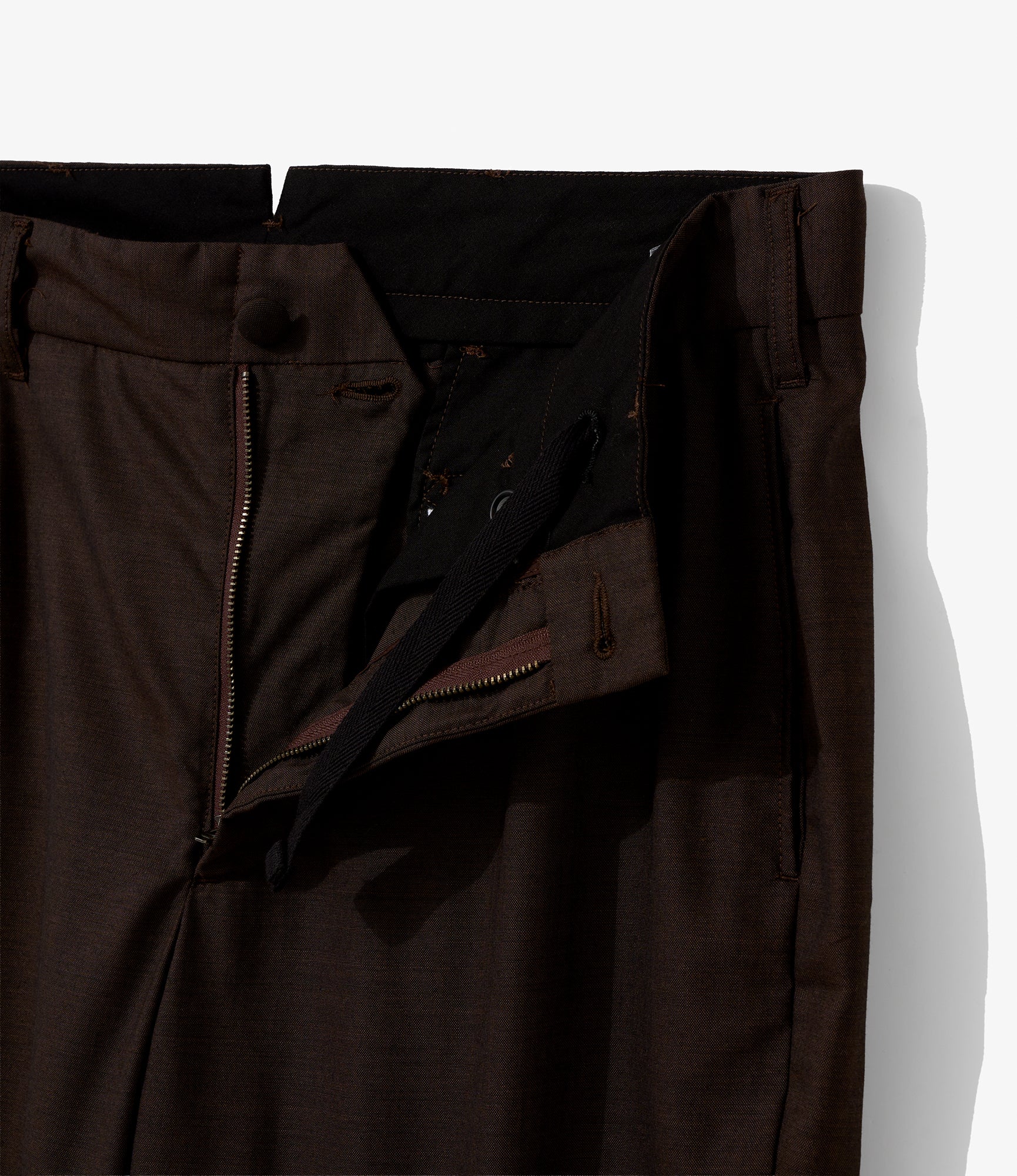 Andover Pant for NNY + Blue in Green - Dk. Brown Tropical Wool