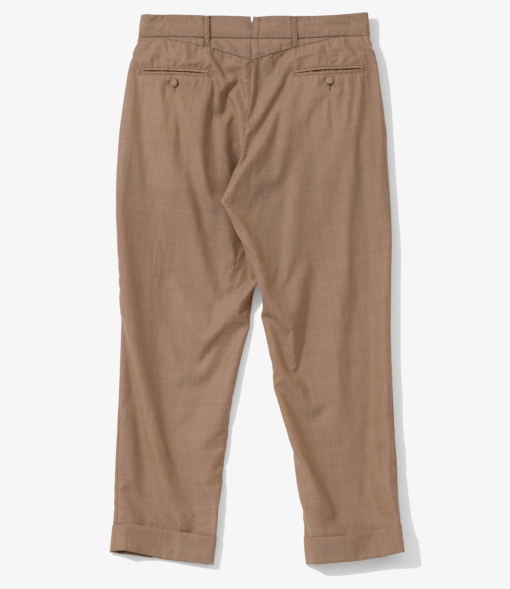 Andover Pant for NNY + Blue in Green - Khaki Tropical Wool