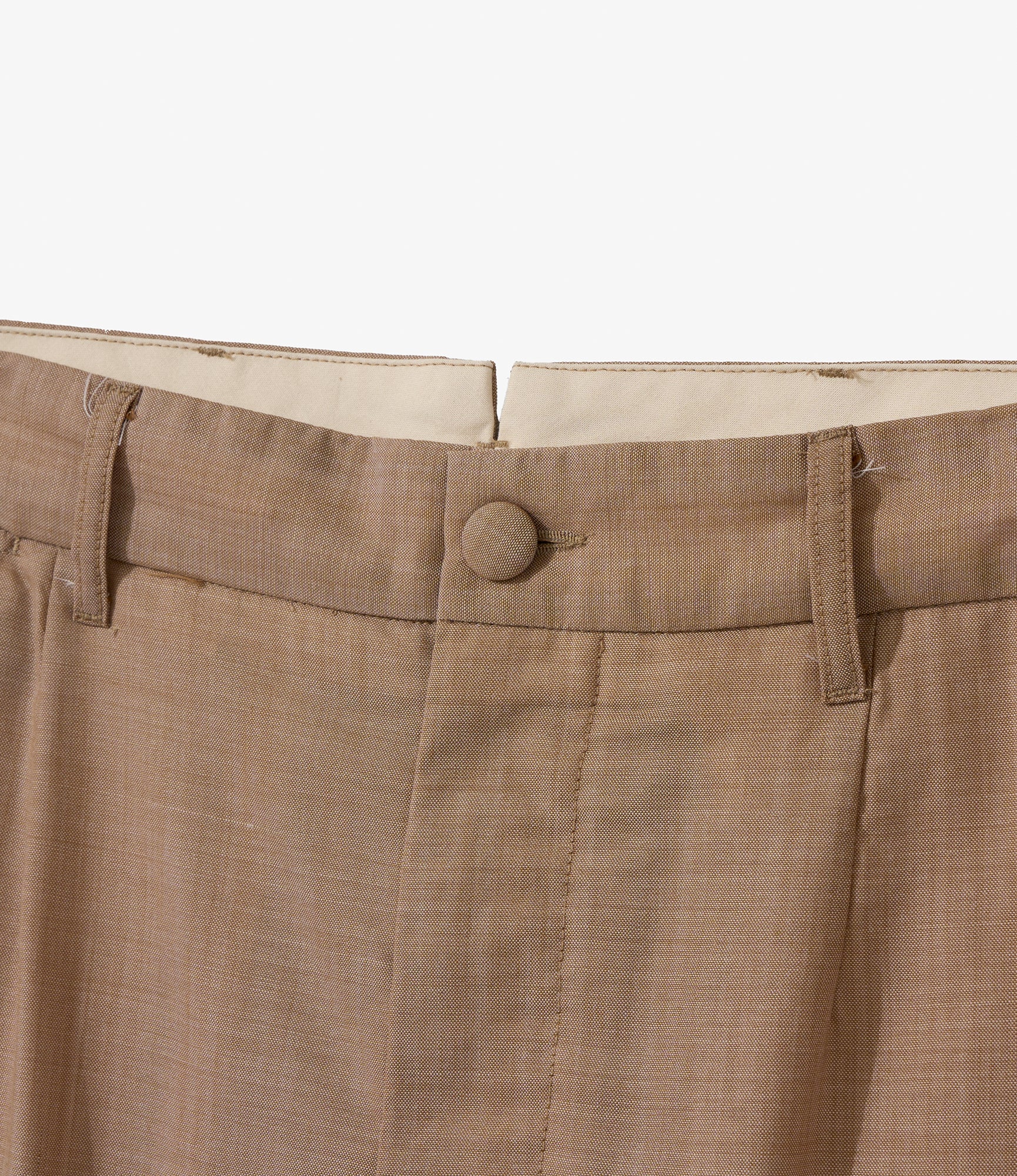 Andover Pant for NNY + Blue in Green - Khaki Tropical Wool