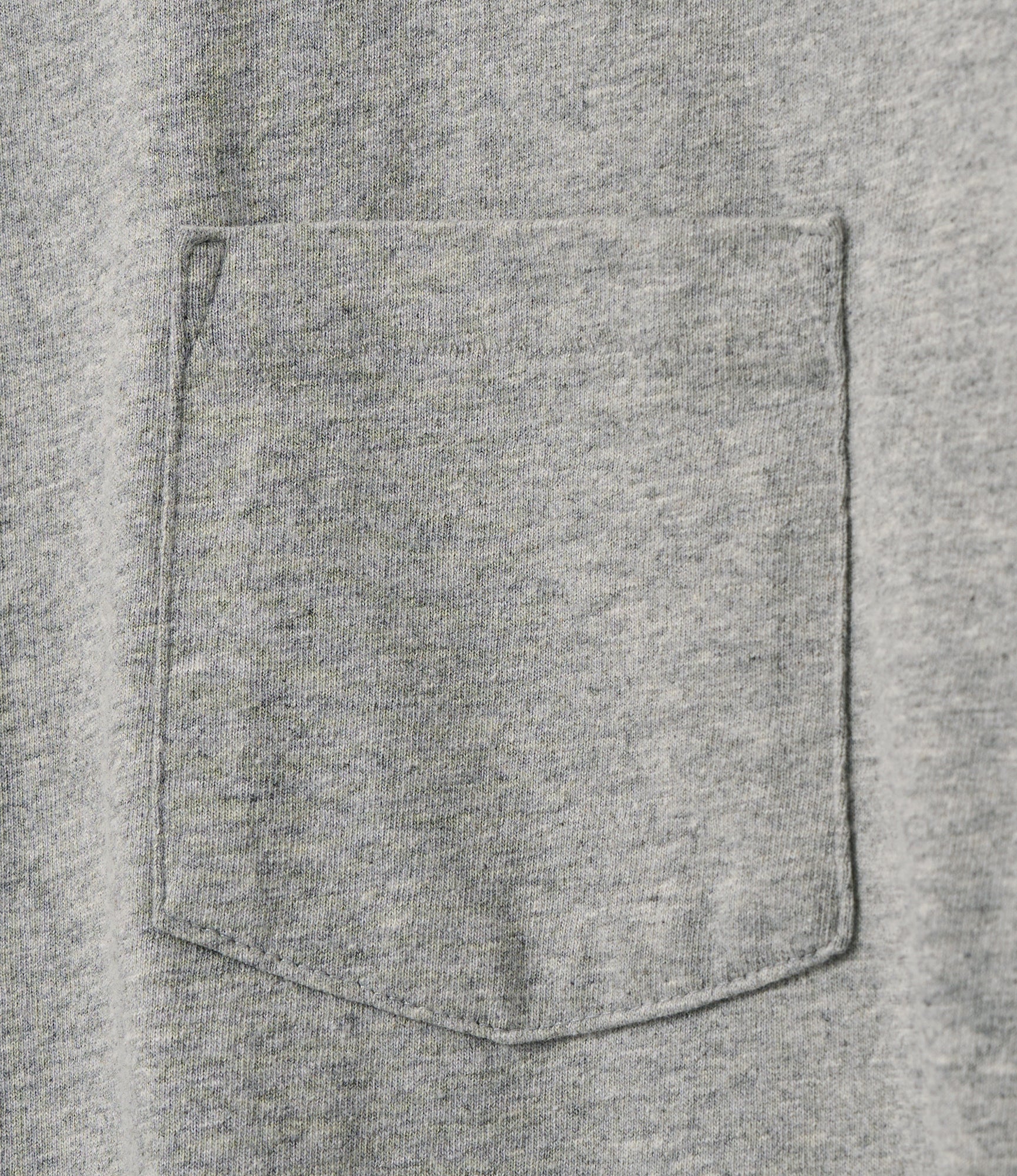 Plain Cross Crew Neck T-Shirt - Grey