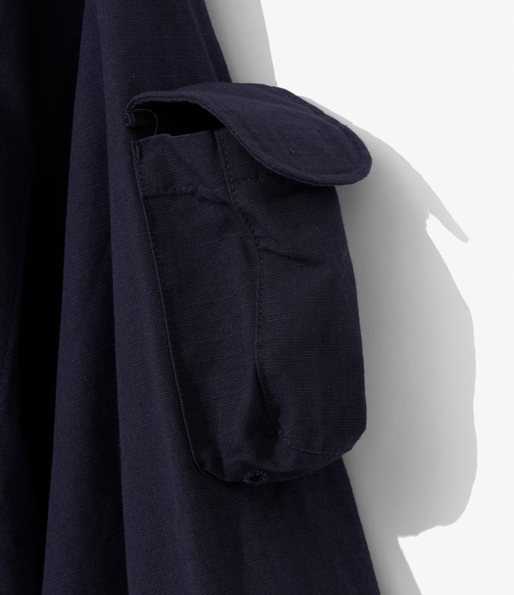 EGxBeams+ | Pradio Jacket | Dk. Navy Cotton Ripstop