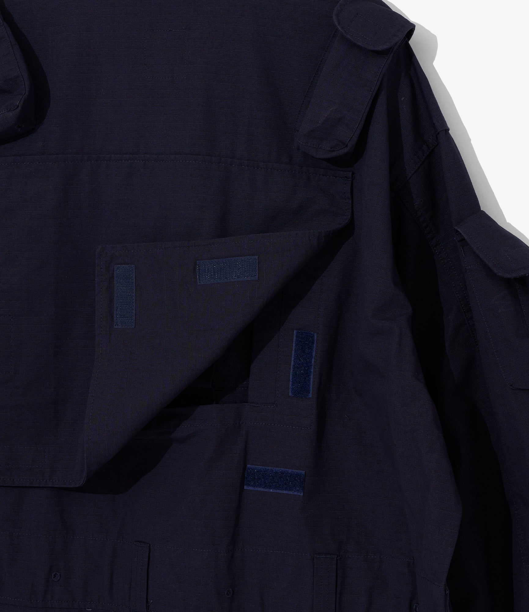 EGxBeams+ | Pradio Jacket | Dk. Navy Cotton Ripstop