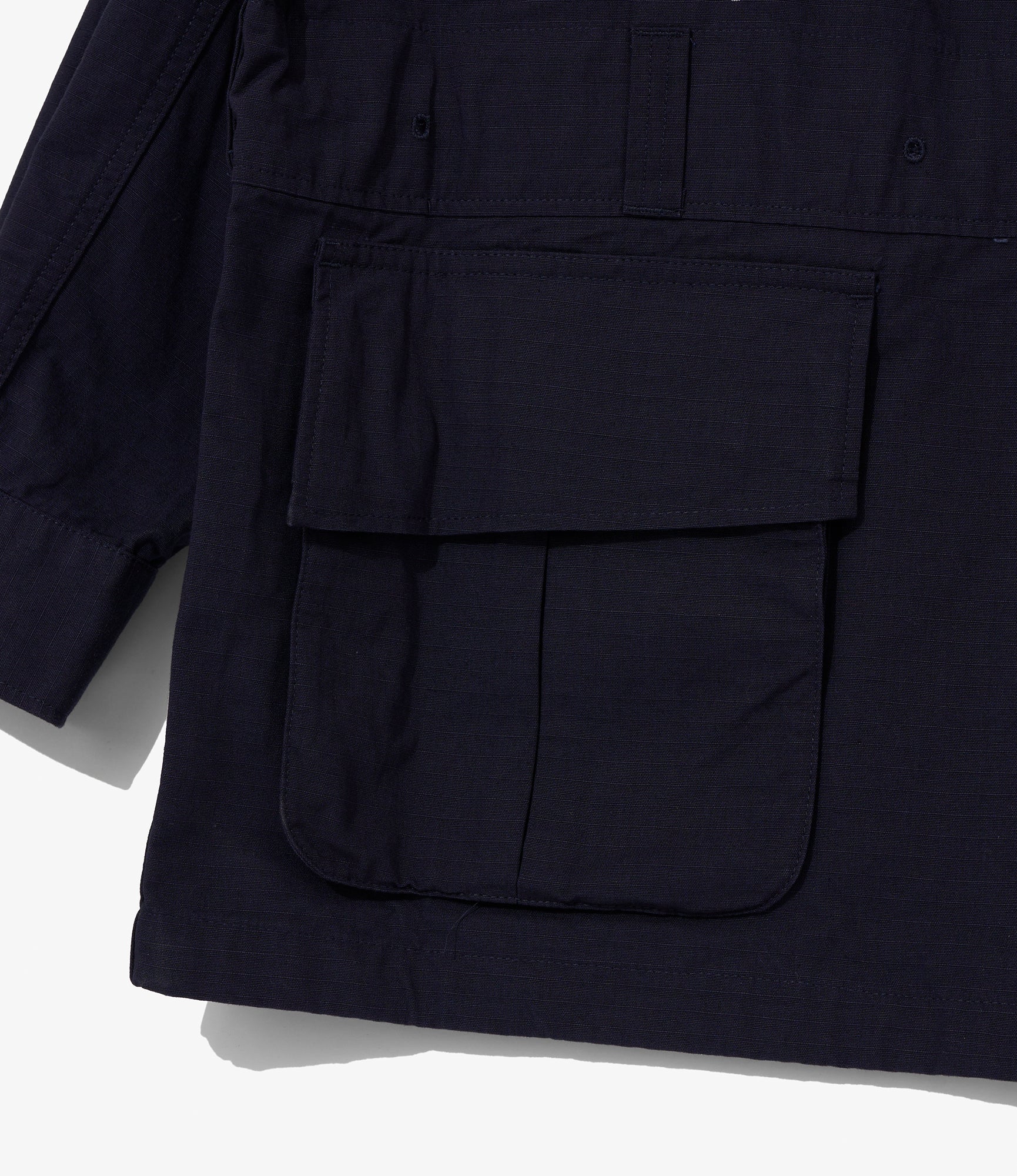 EGxBeams+ | Pradio Jacket | Dk. Navy Cotton Ripstop